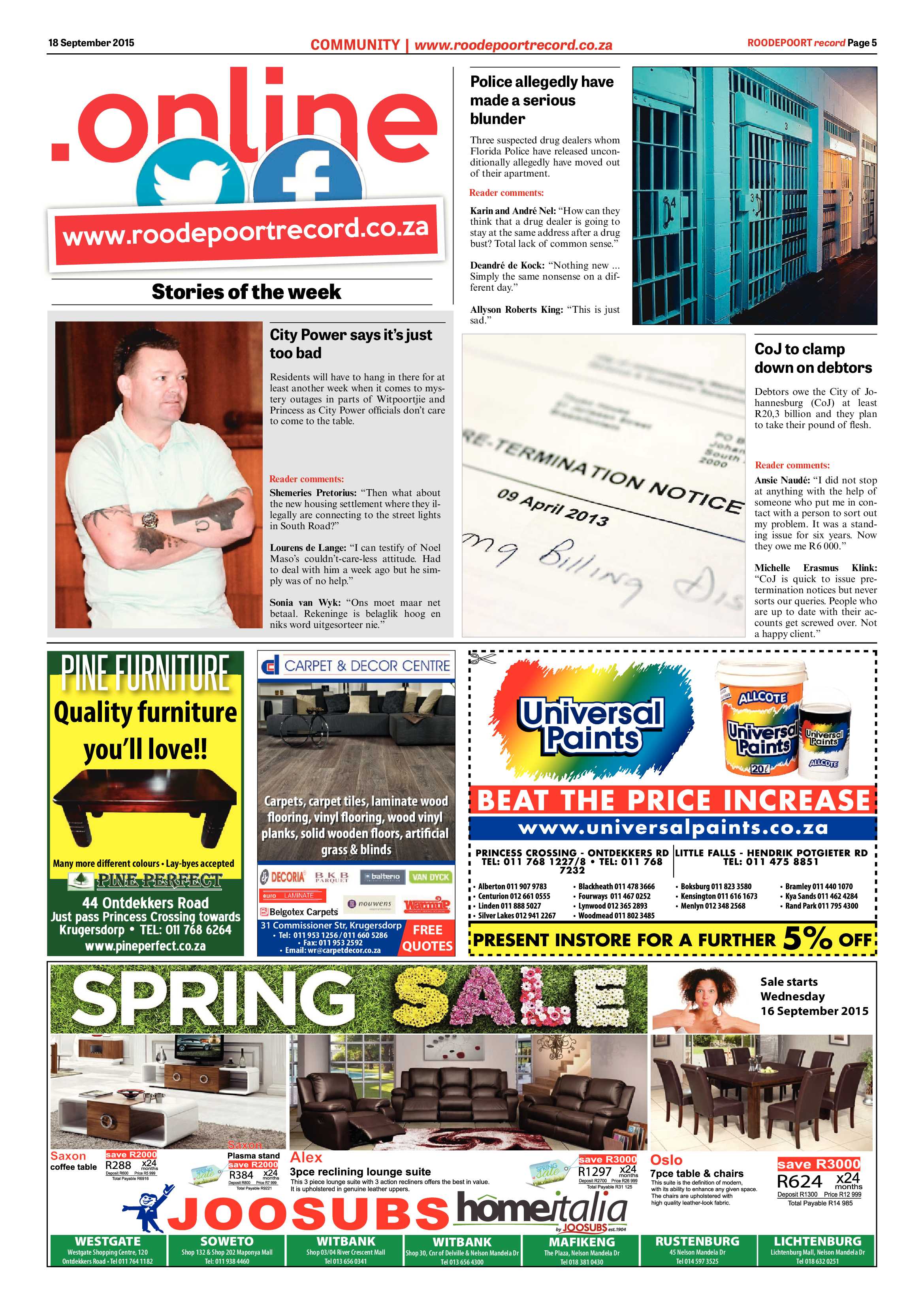 Roodepoort Record 18 September 2015 page 5