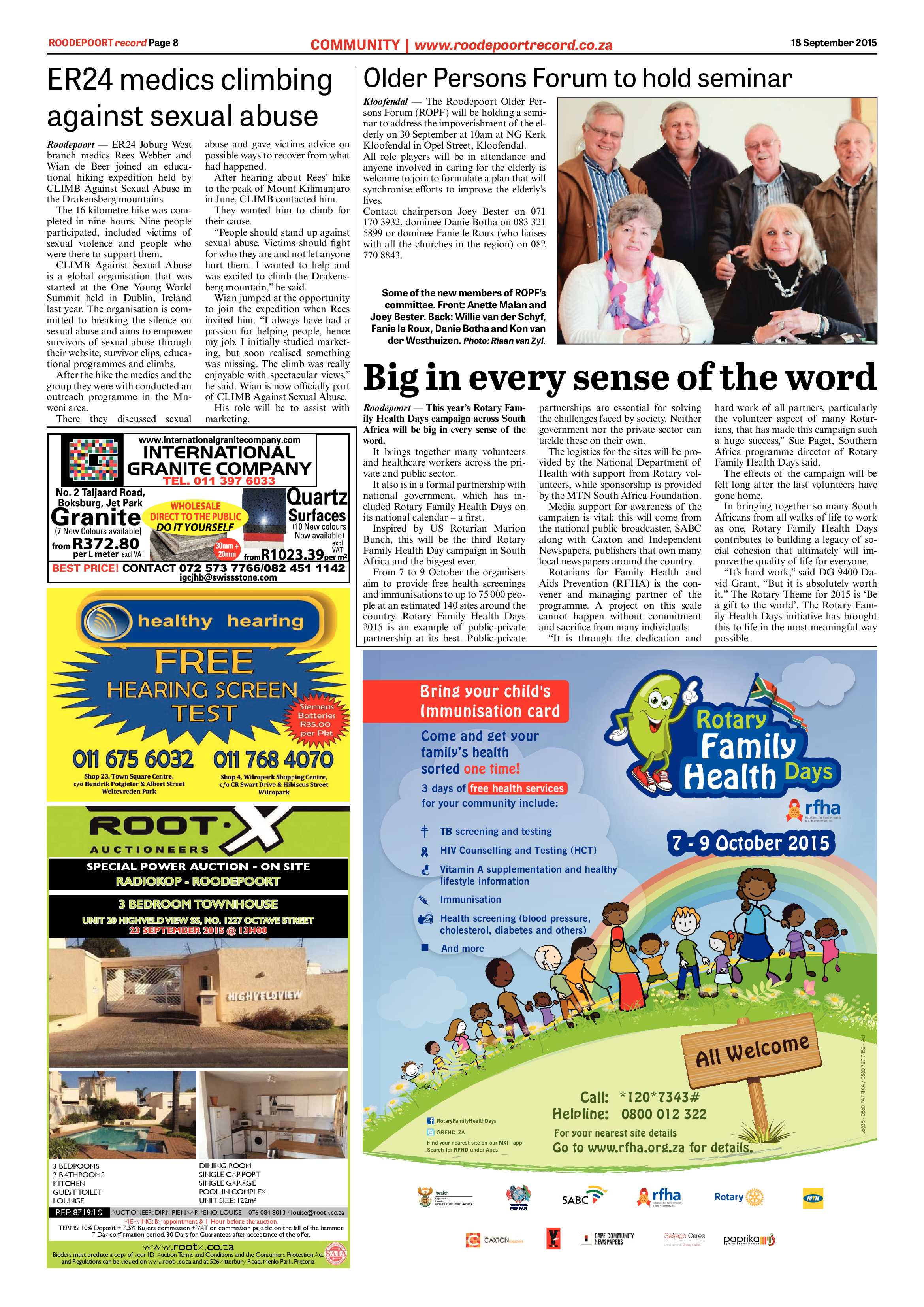 Roodepoort Record 18 September 2015 page 8
