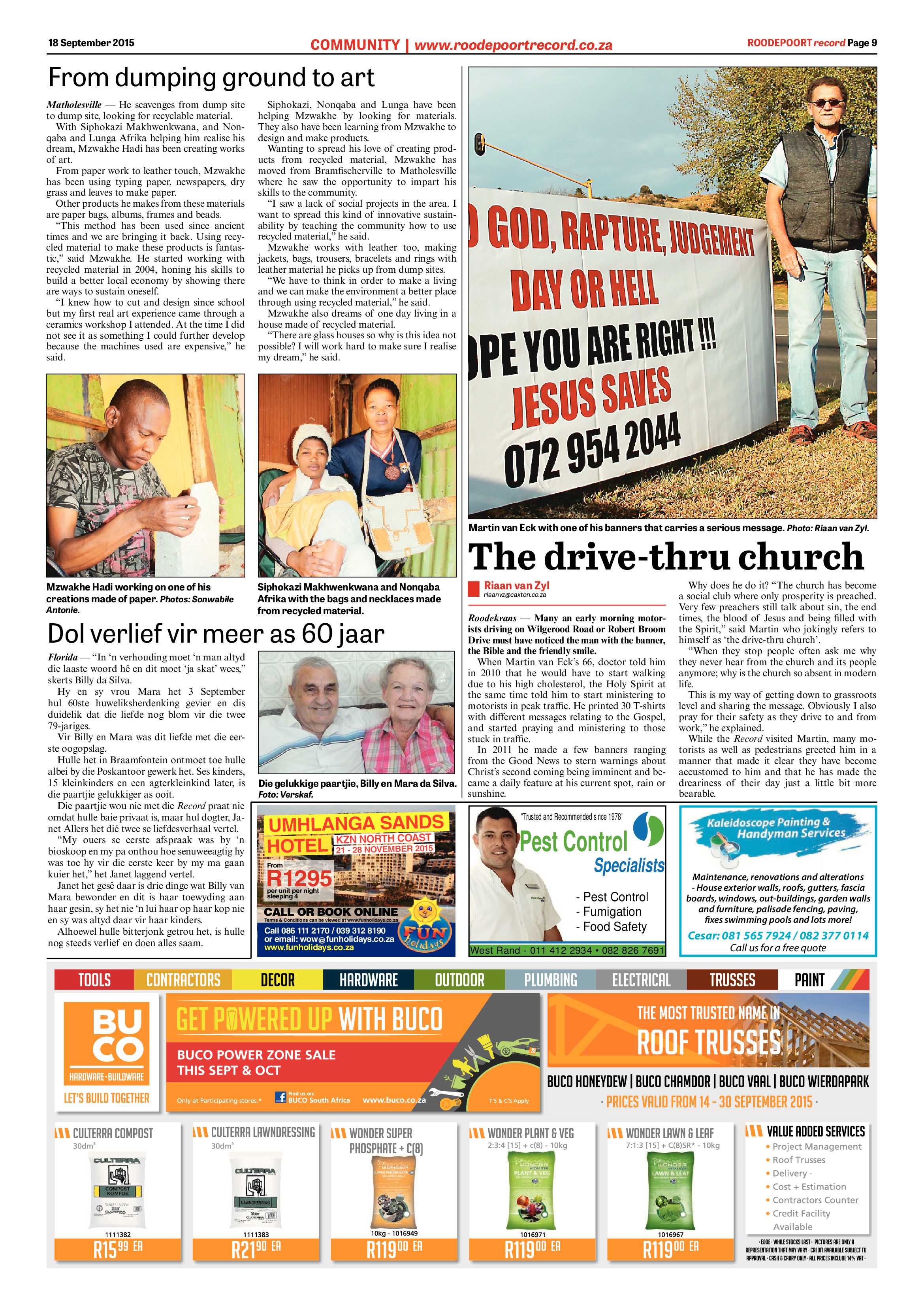 Roodepoort Record 18 September 2015 page 9
