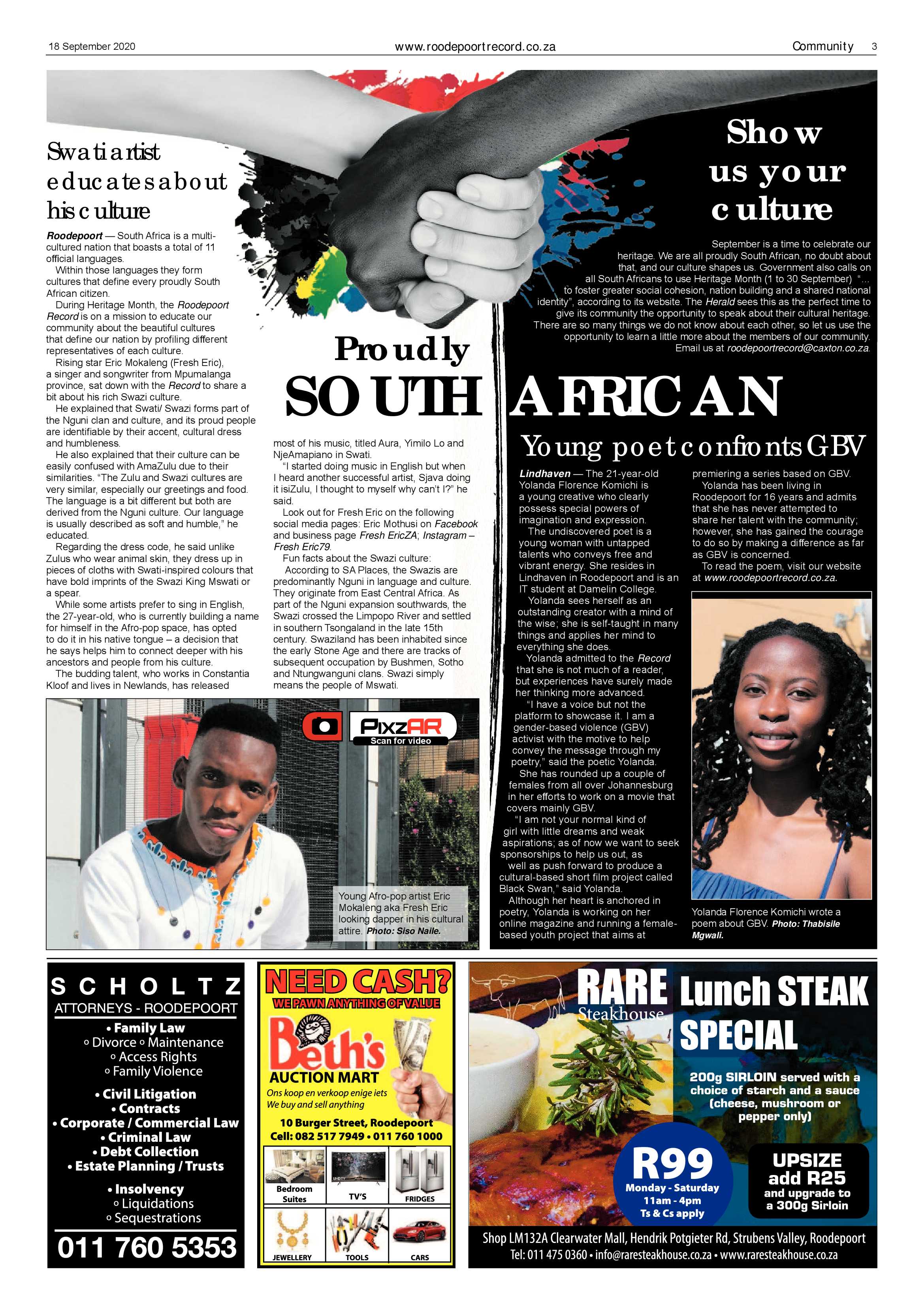 Roodepoort Record 18 September 2020 page 3