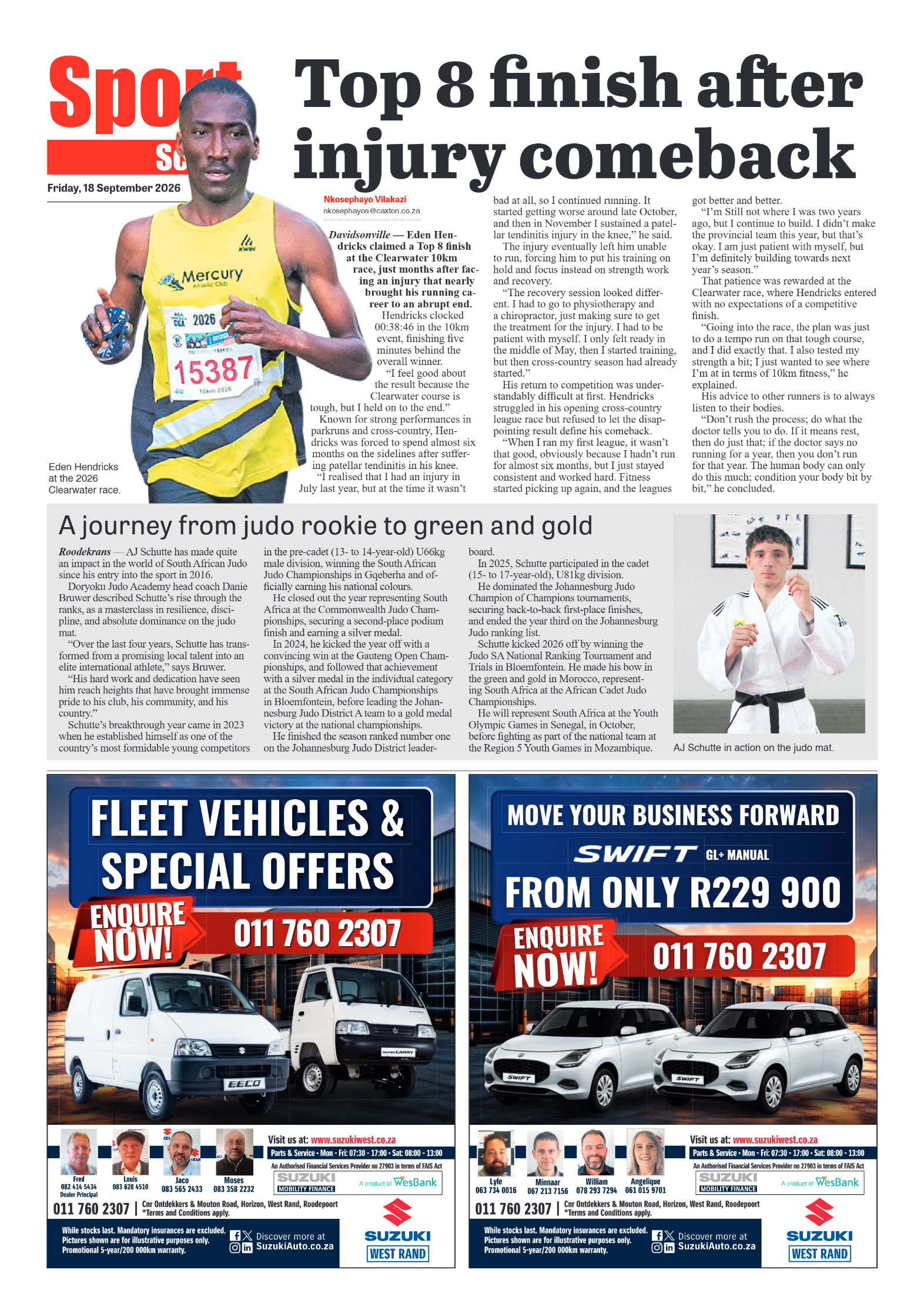 Roodepoort Record 18 September 2026 page 8