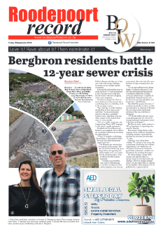 Roodepoort Record 18 September 2026