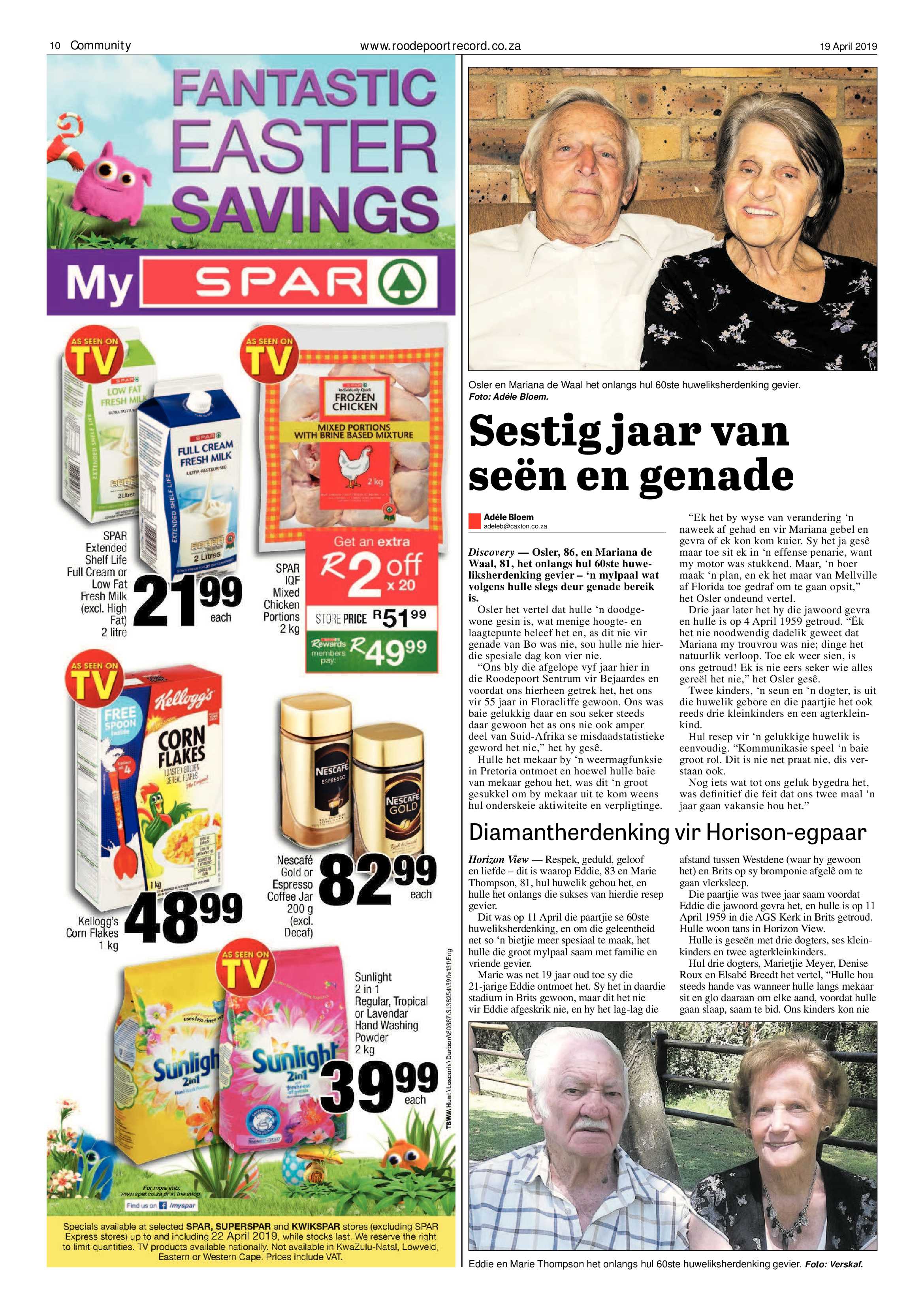 Roodepoort Record 19 April 2019 page 10