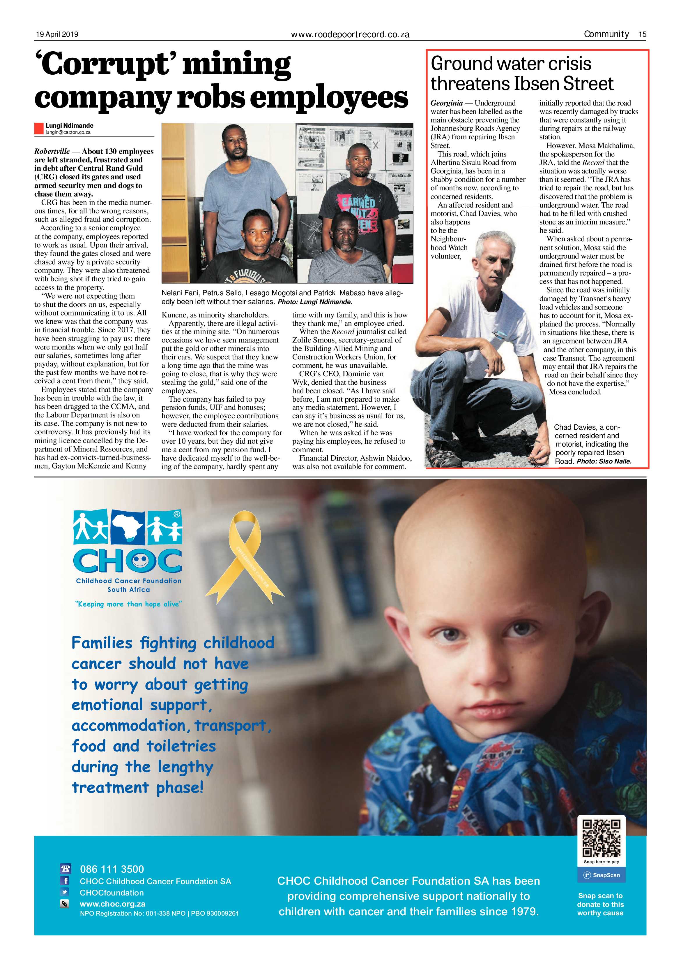 Roodepoort Record 19 April 2019 page 15
