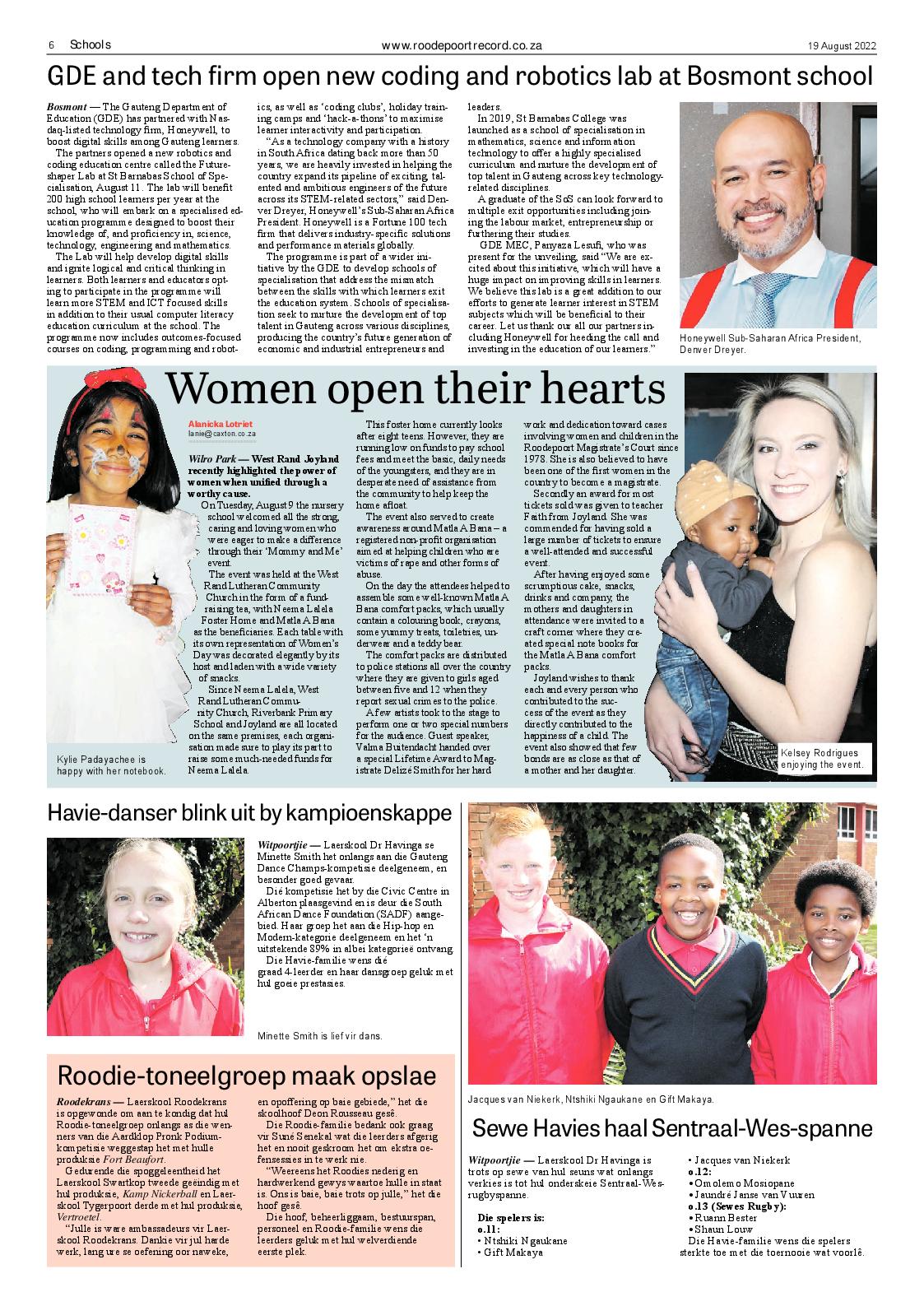 Roodepoort Record 19 August 2022 page 6