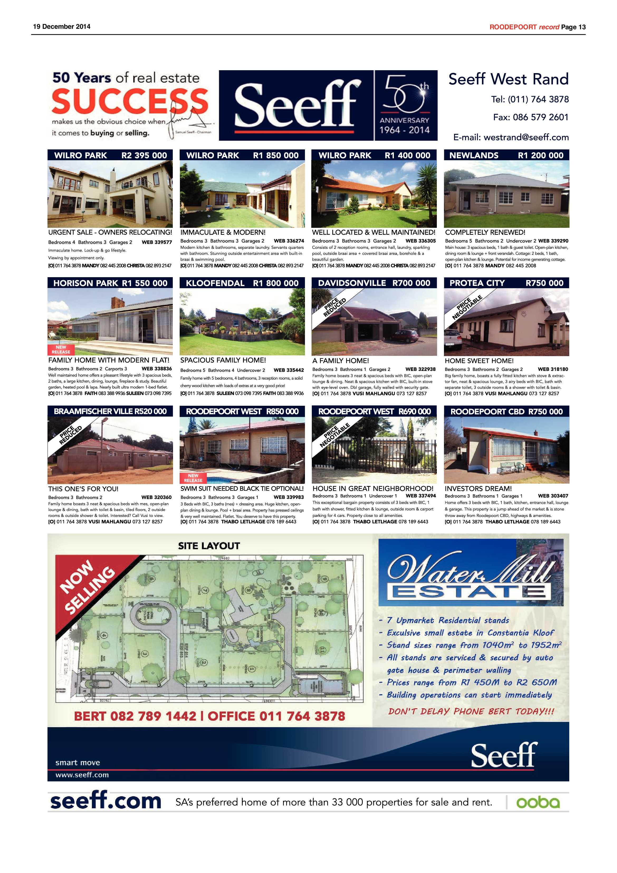 Roodepoort Record 19 December 2015 page 13