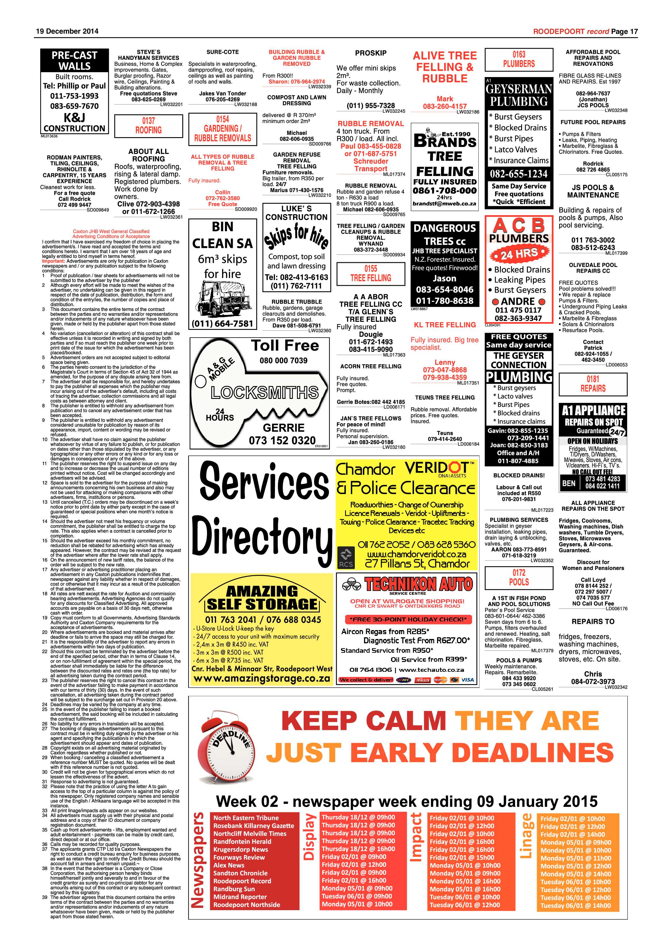 Roodepoort Record 19 December 2015 page 17