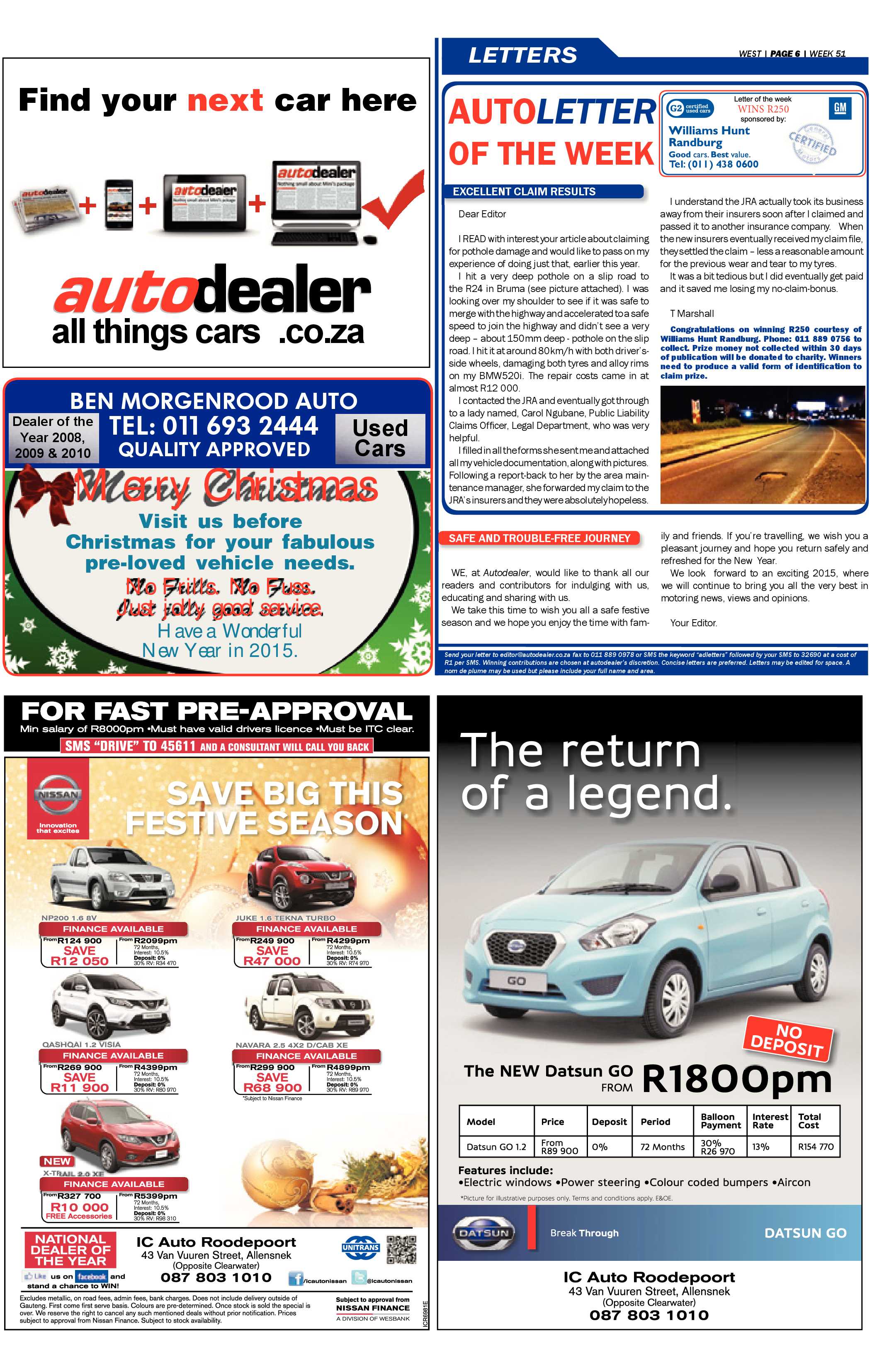 Roodepoort Record 19 December 2015 page 26