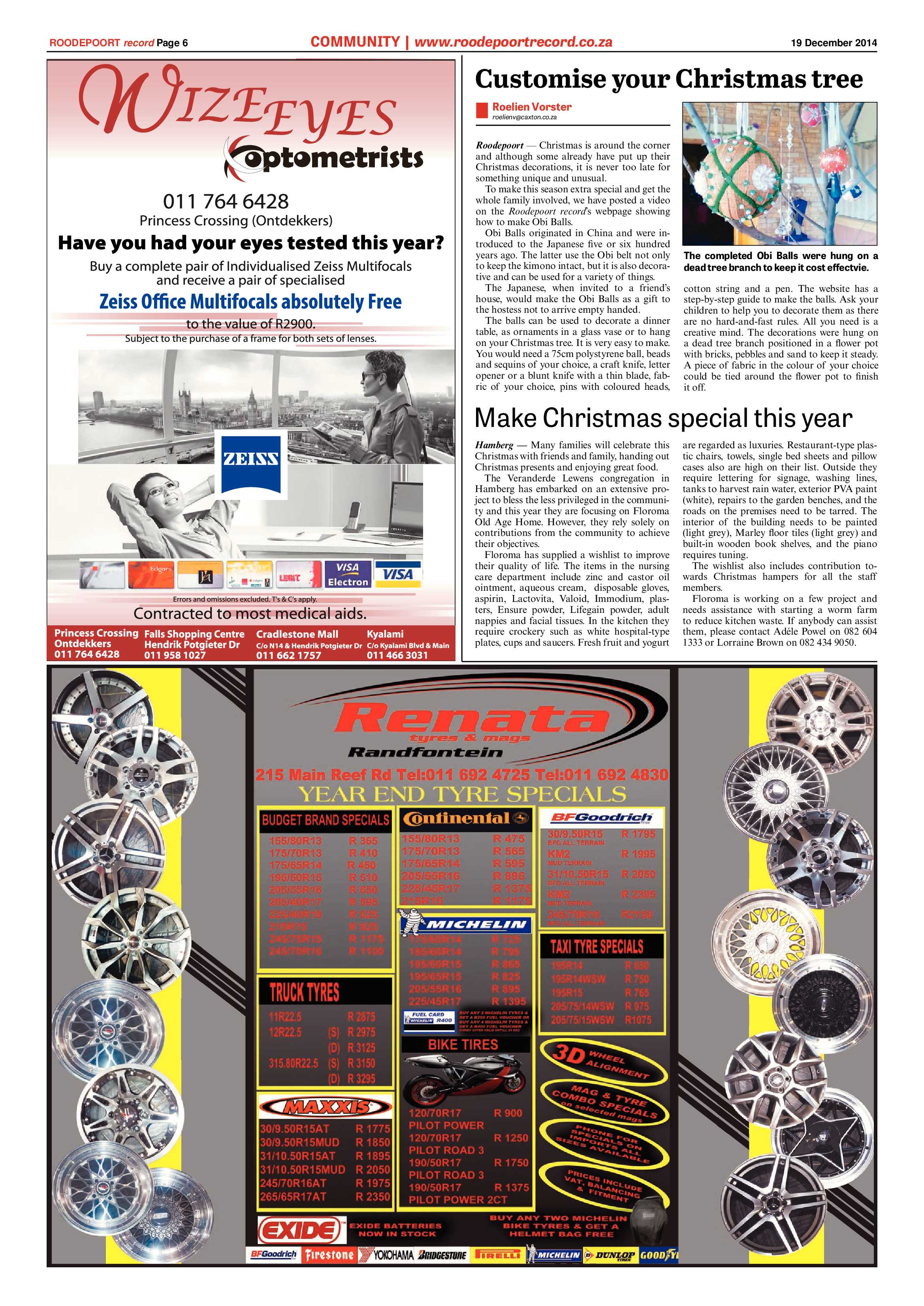 Roodepoort Record 19 December 2015 page 6