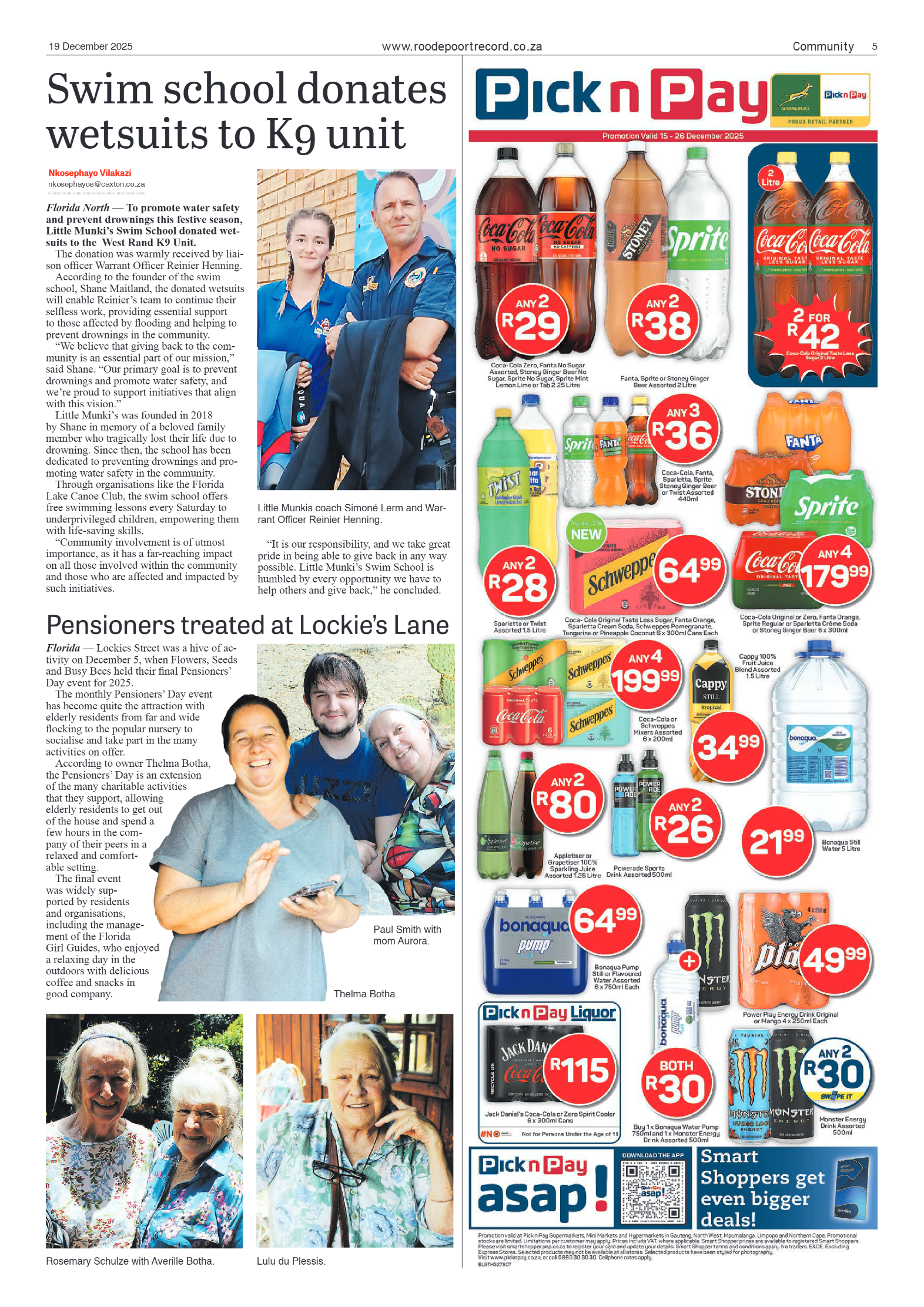 Roodepoort Record 19 December 2025 page 5
