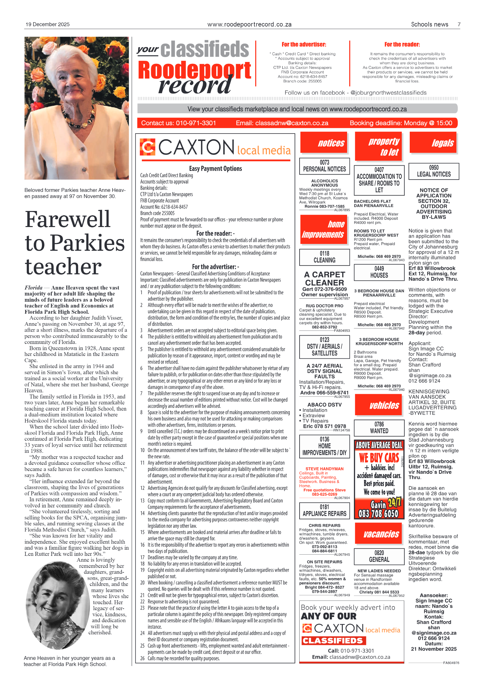 Roodepoort Record 19 December 2025 page 7