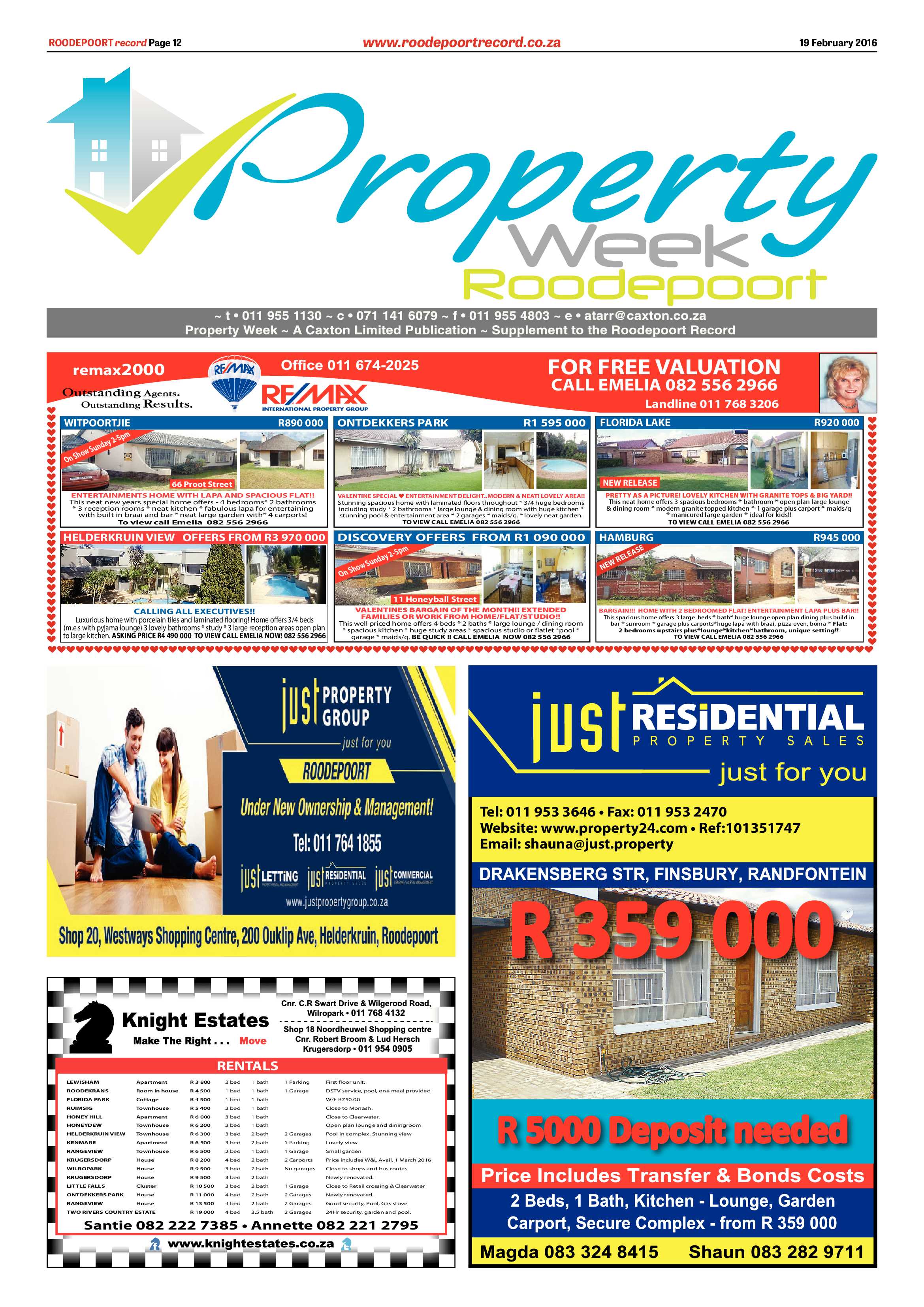 Roodepoort Record 19 February 2016 page 12