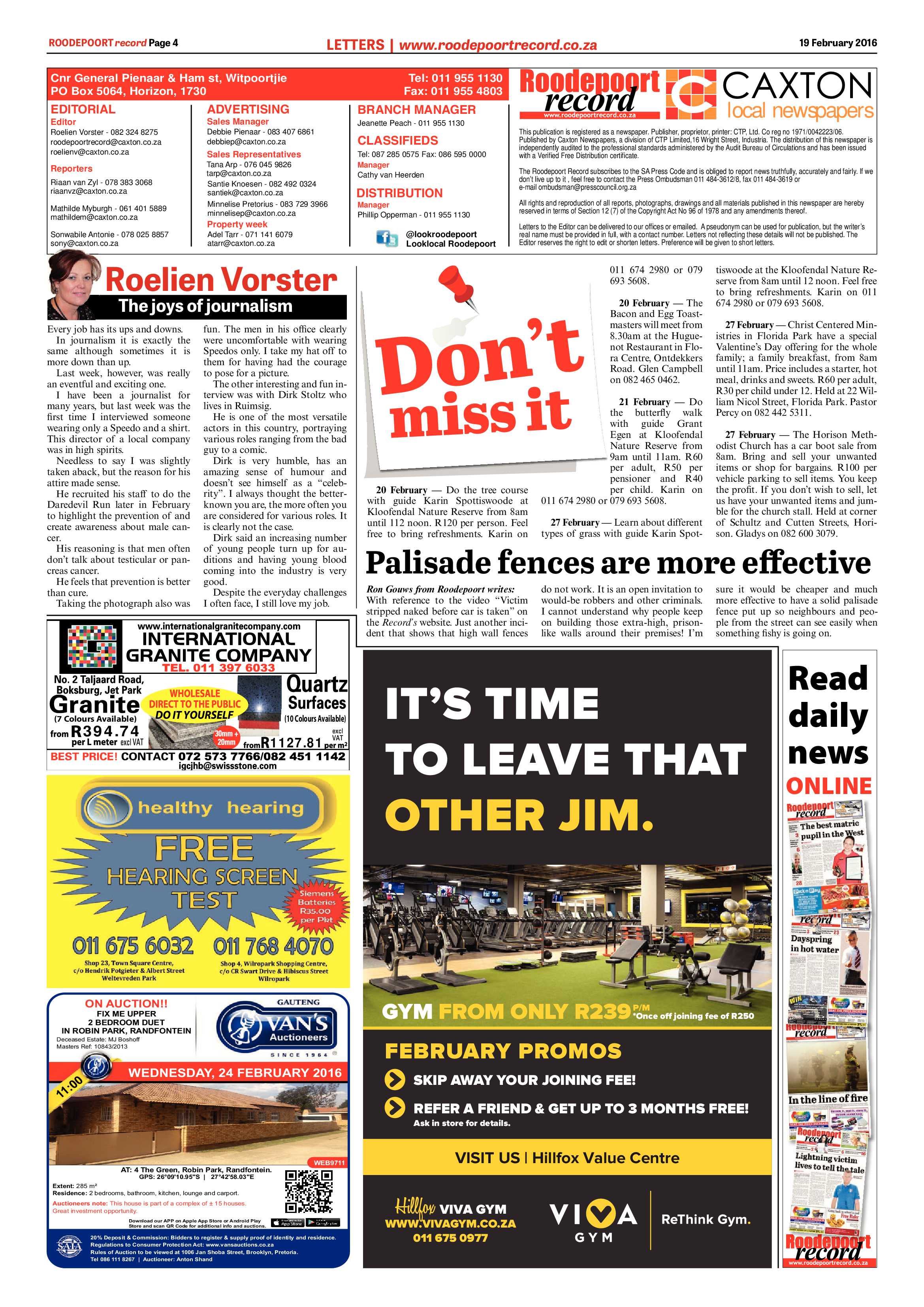 Roodepoort Record 19 February 2016 page 4