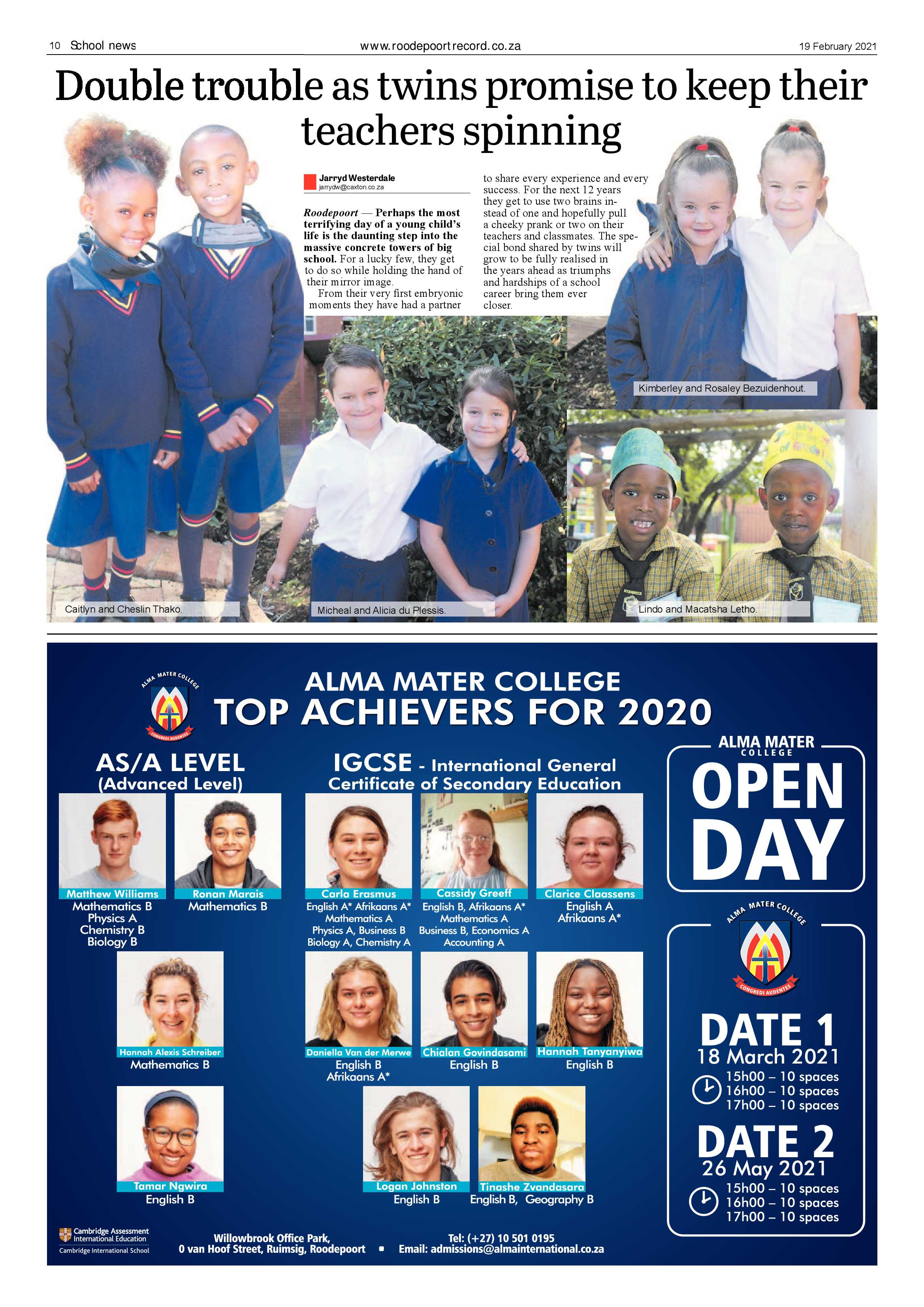 Roodepoort Record 19 February 2021 page 10