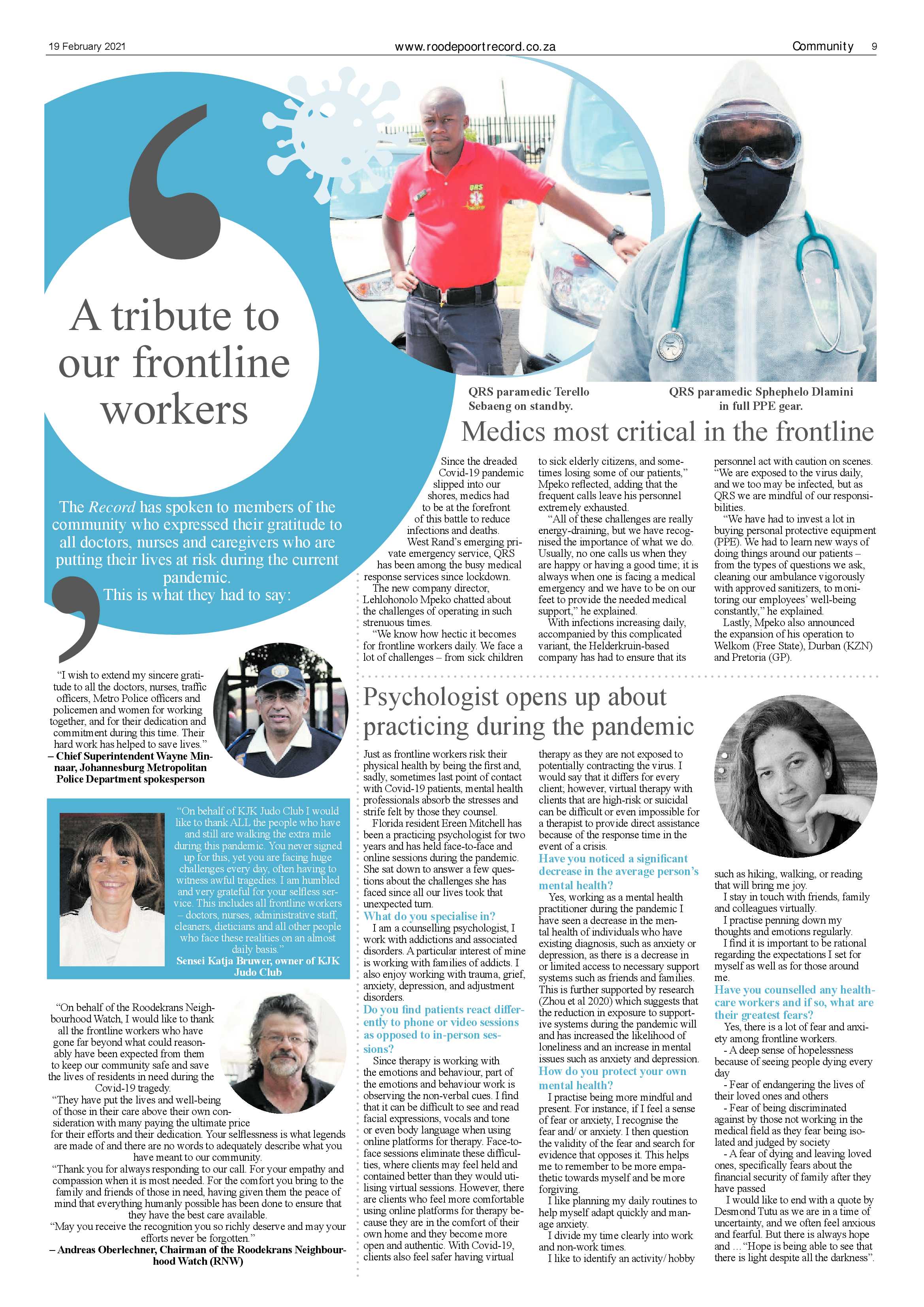 Roodepoort Record 19 February 2021 page 9