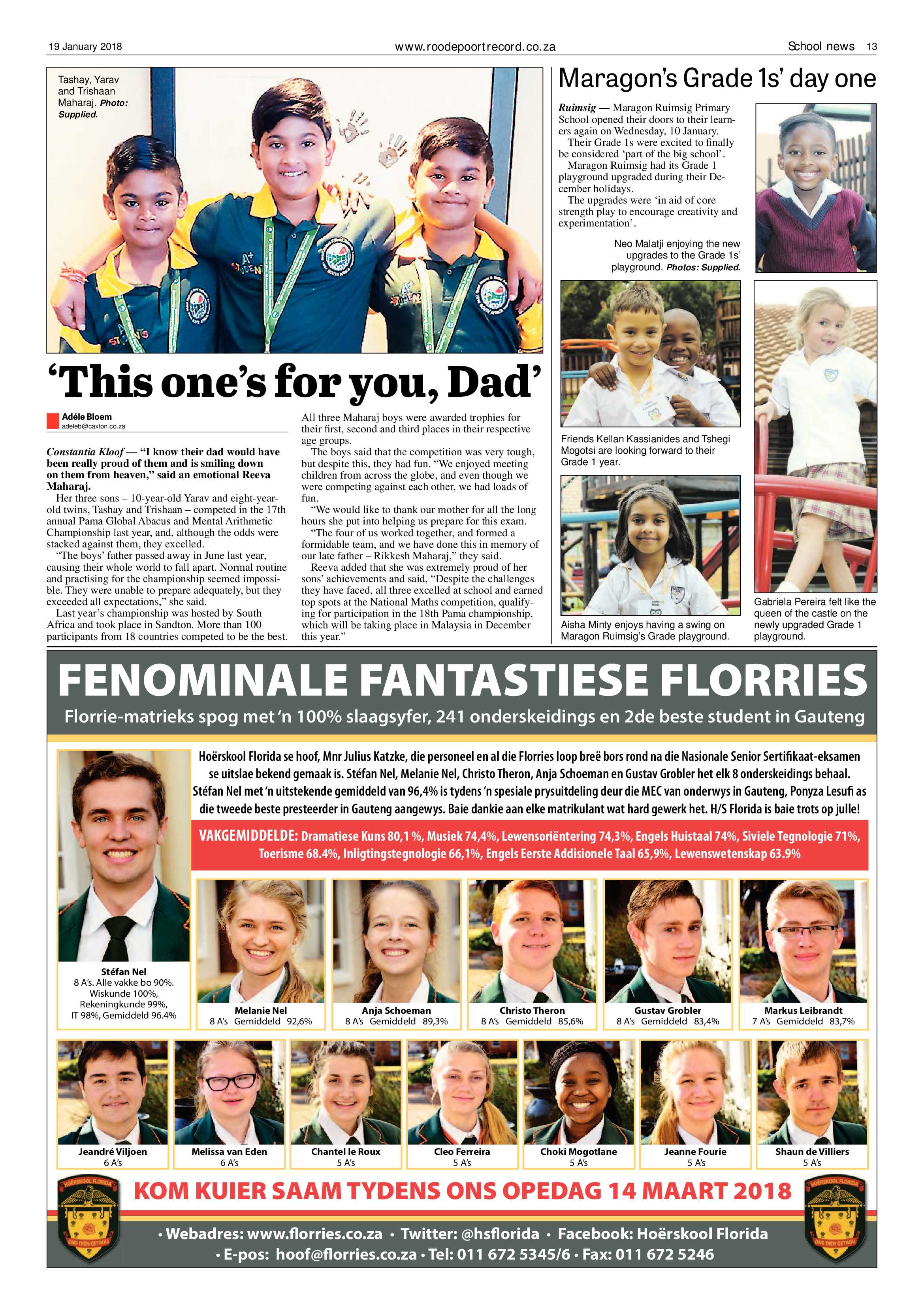 Roodepoort Record 19 January 2018 page 13