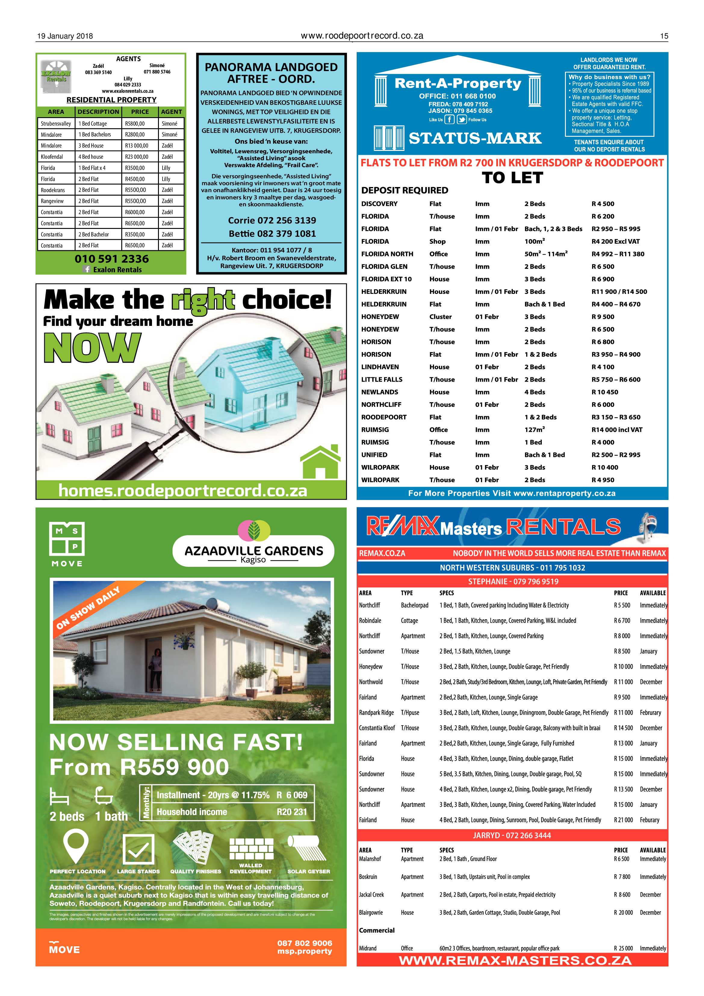 Roodepoort Record 19 January 2018 page 15