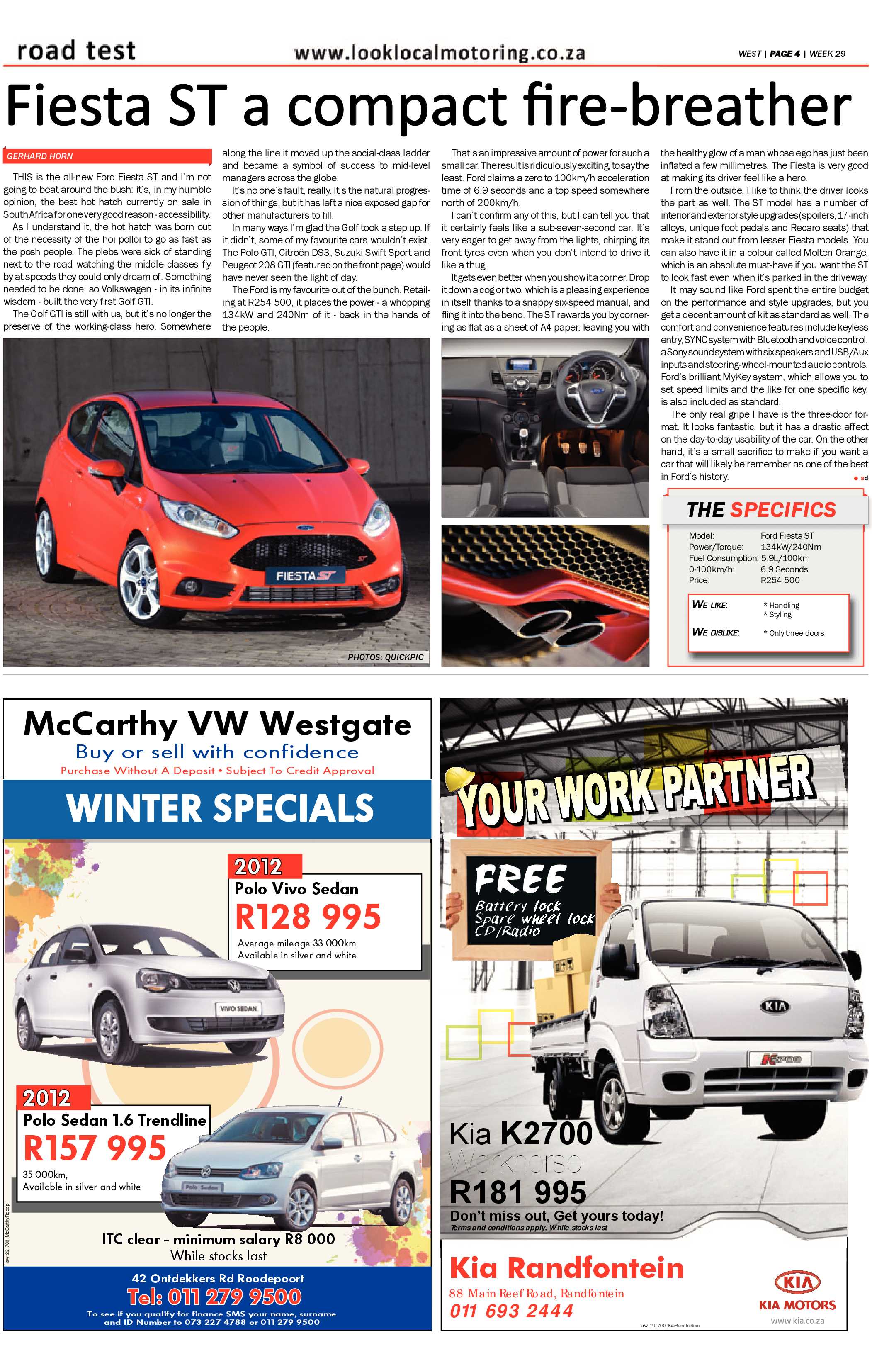 Roodepoort Record 19 July 2013 page 28