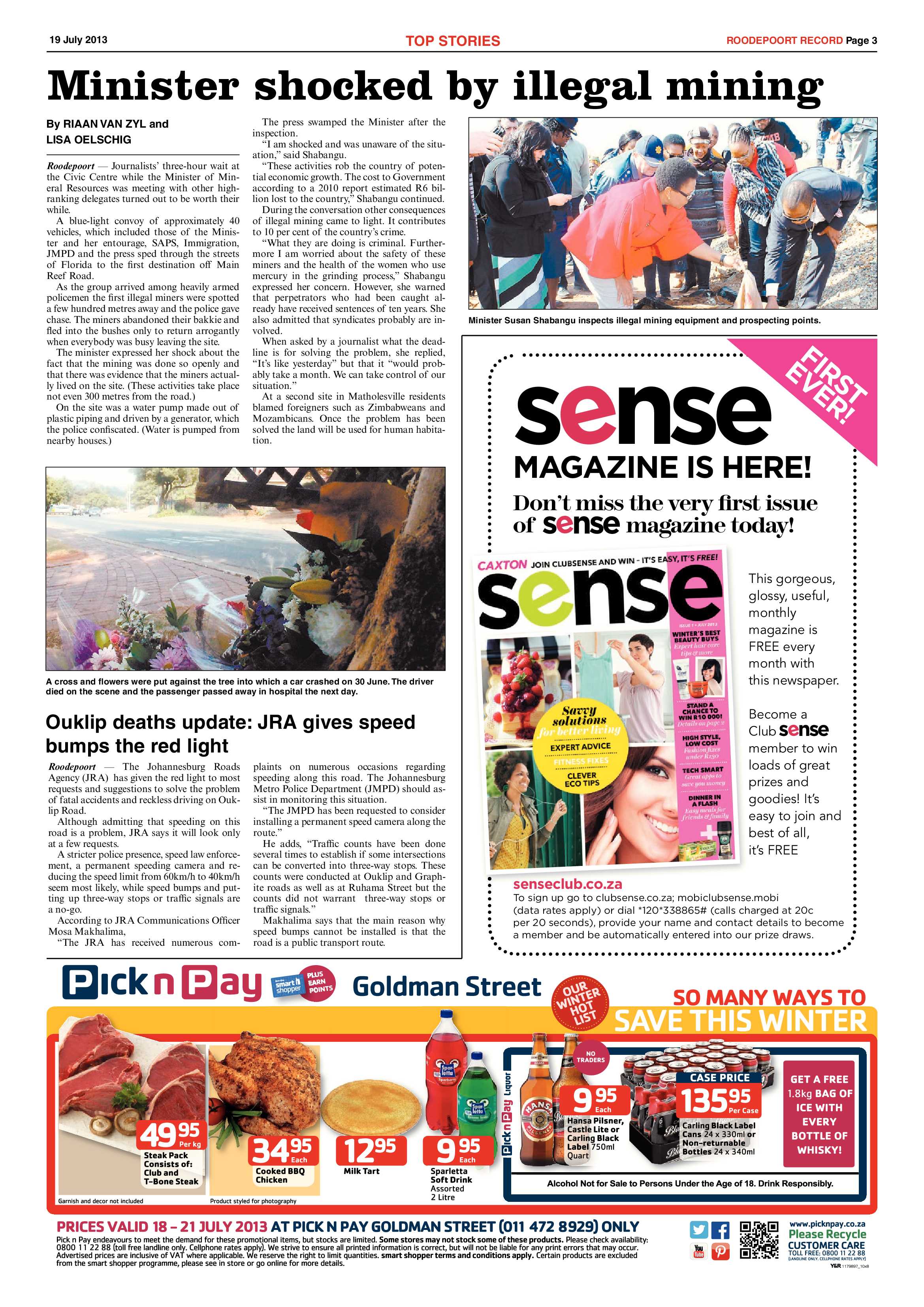 Roodepoort Record 19 July 2013 page 3