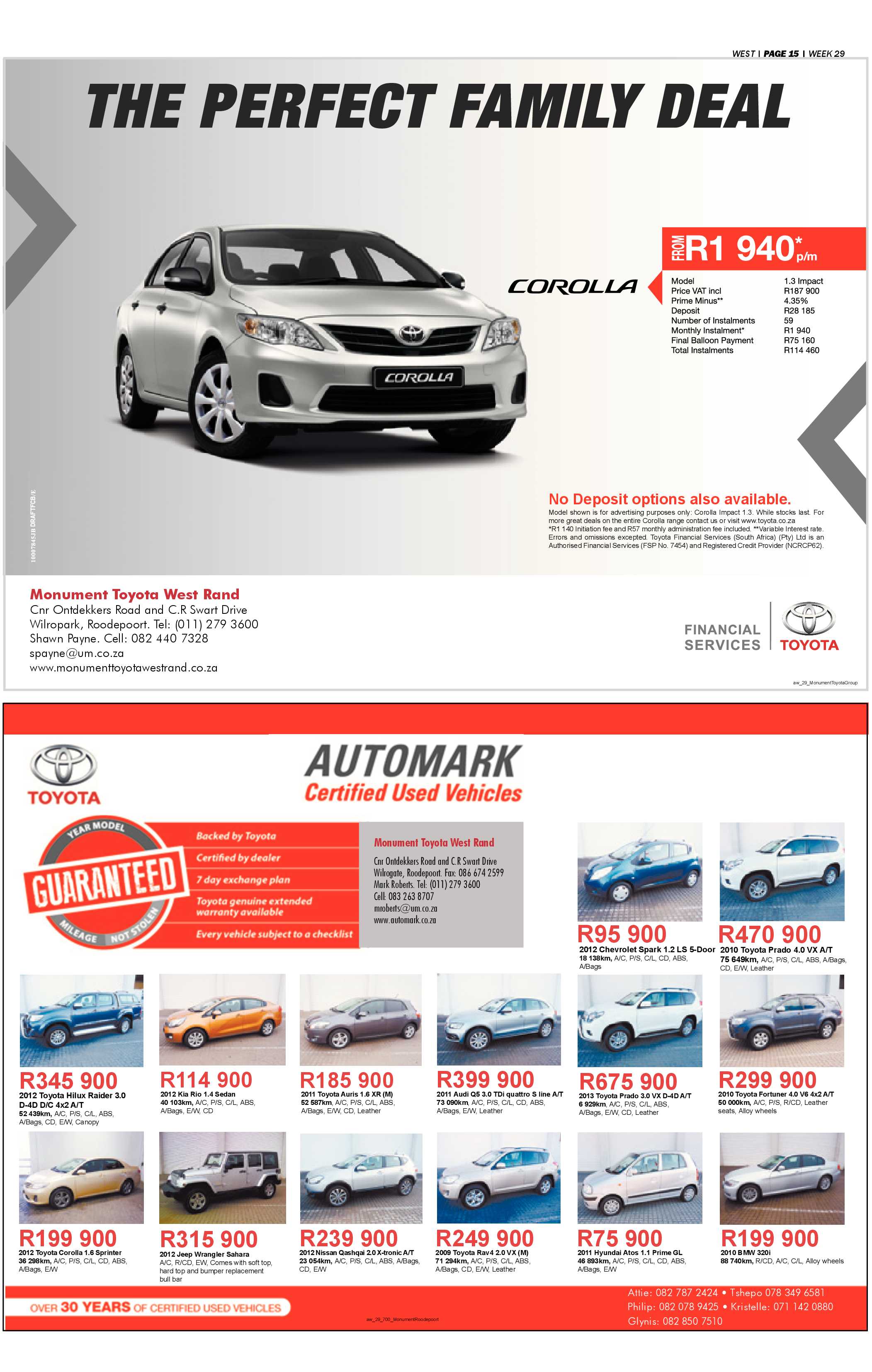 Roodepoort Record 19 July 2013 page 39