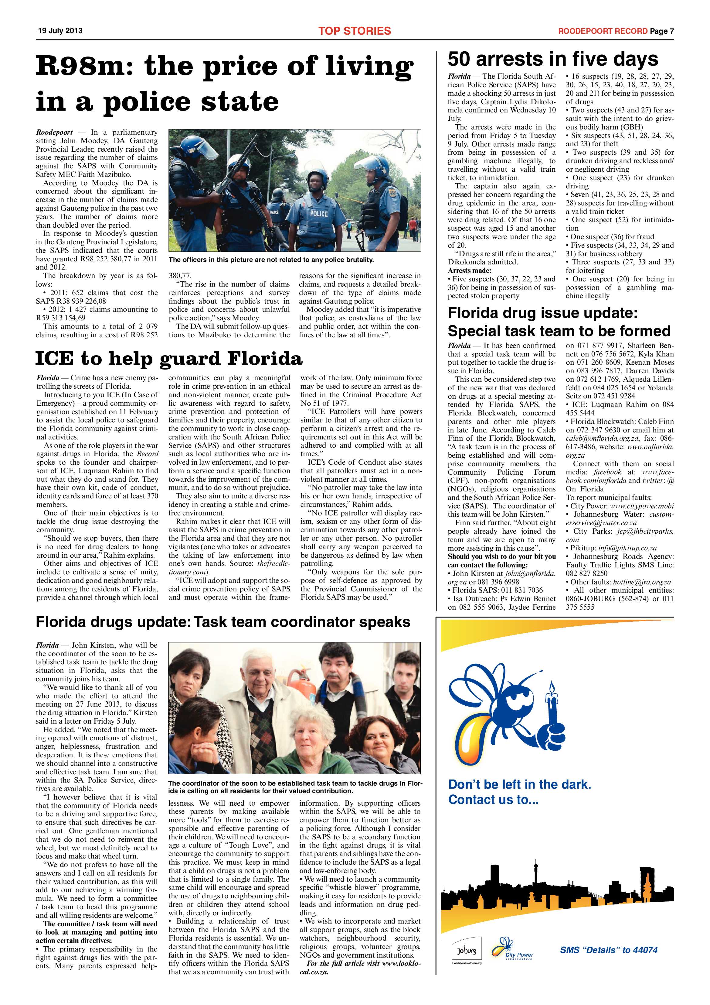 Roodepoort Record 19 July 2013 page 7