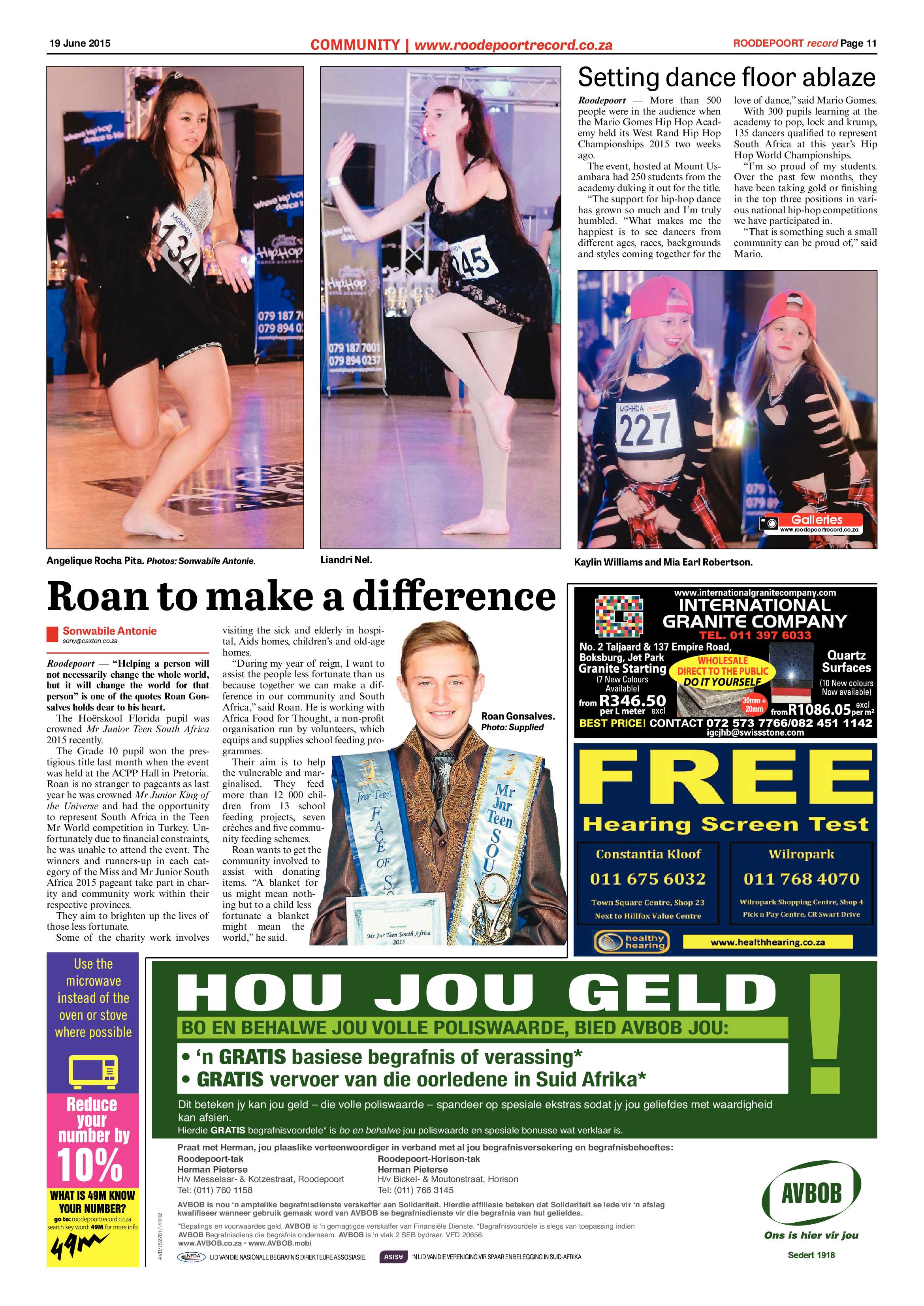 Roodepoort Record 19 June 2015 page 11
