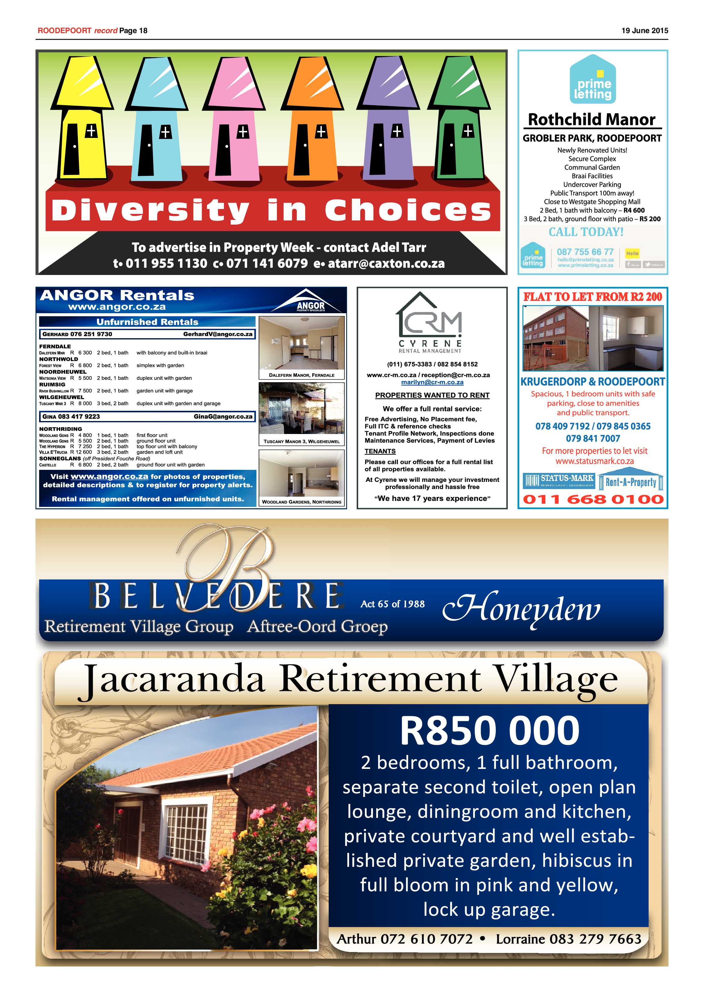 Roodepoort Record 19 June 2015 page 18