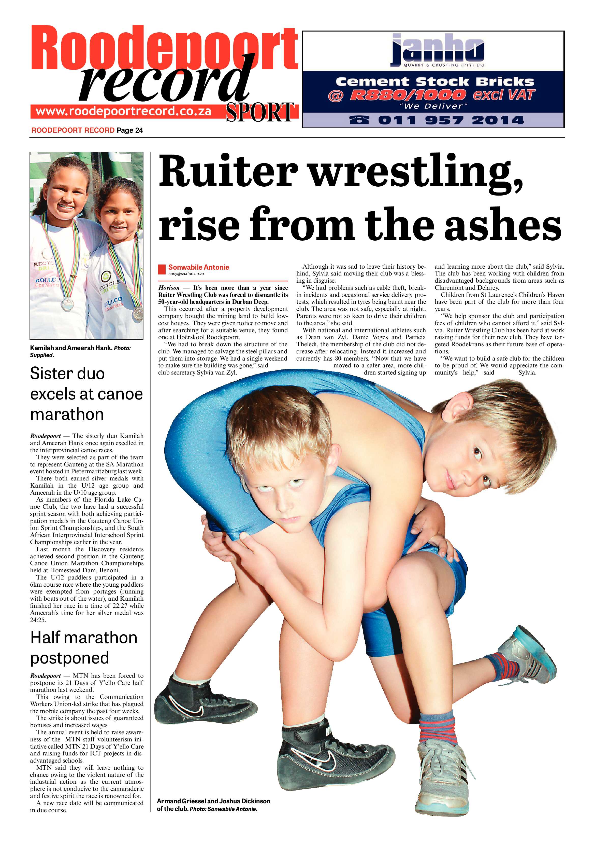 Roodepoort Record 19 June 2015 page 24