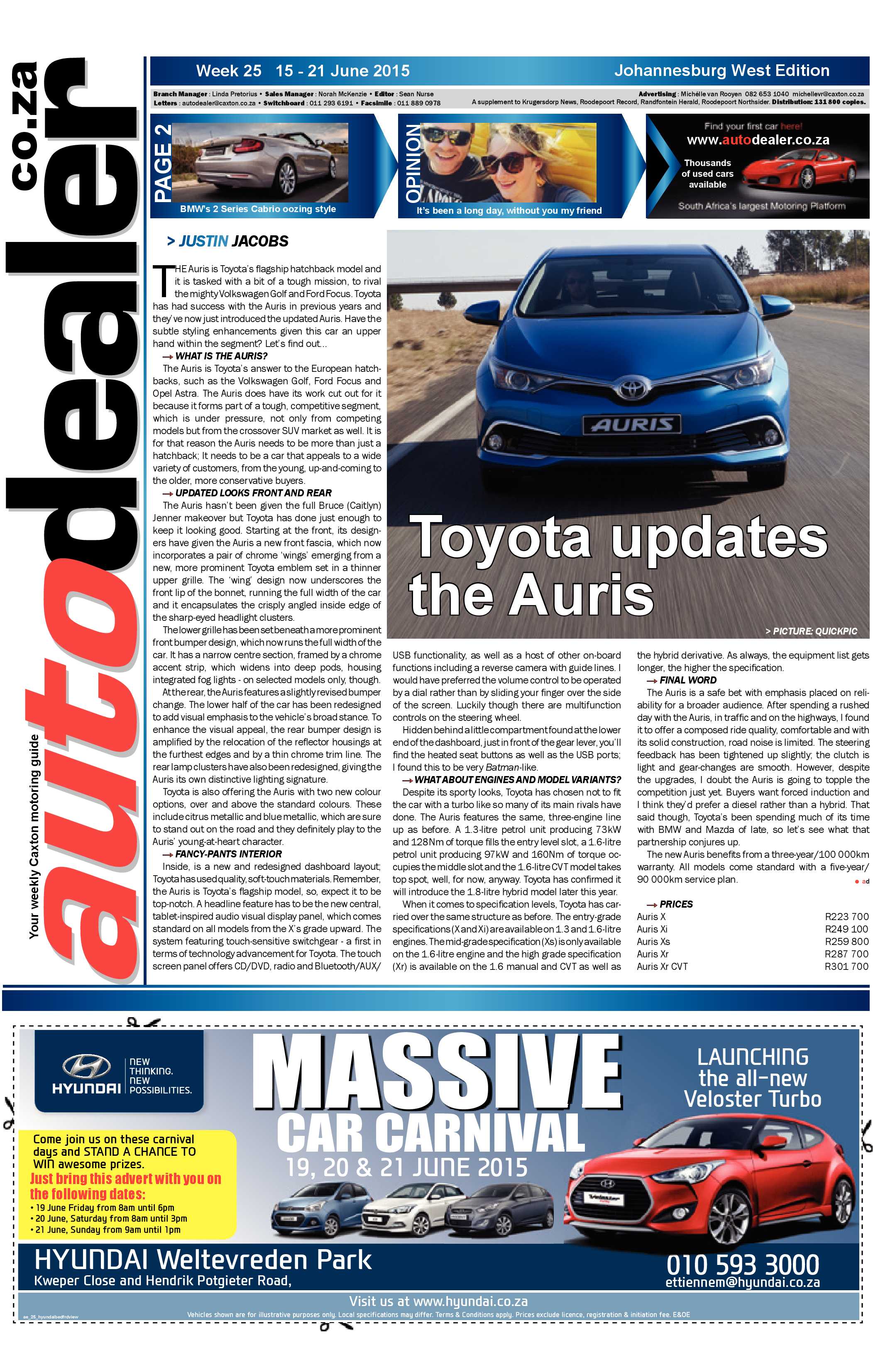 Roodepoort Record 19 June 2015 page 25