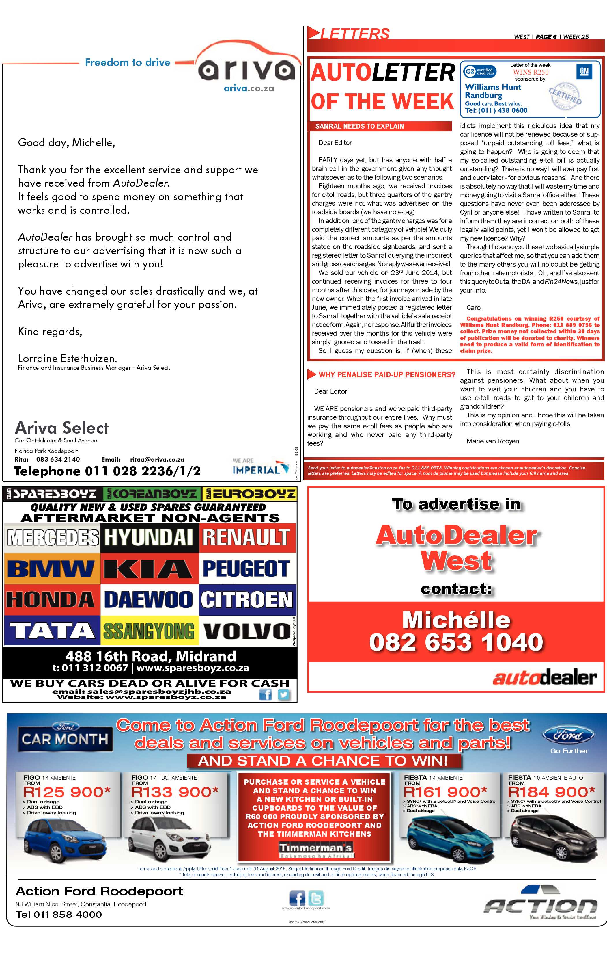 Roodepoort Record 19 June 2015 page 30