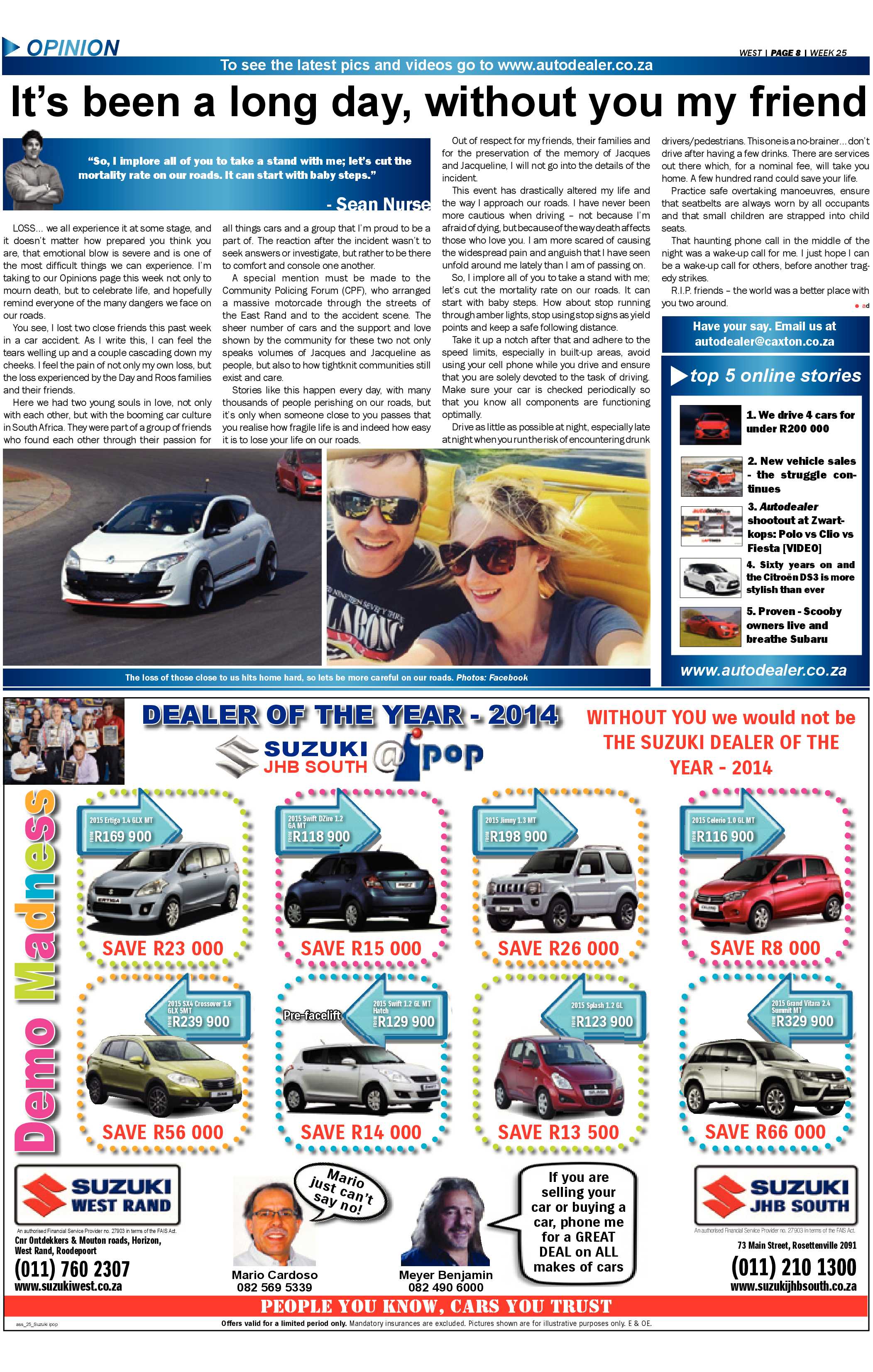 Roodepoort Record 19 June 2015 page 32