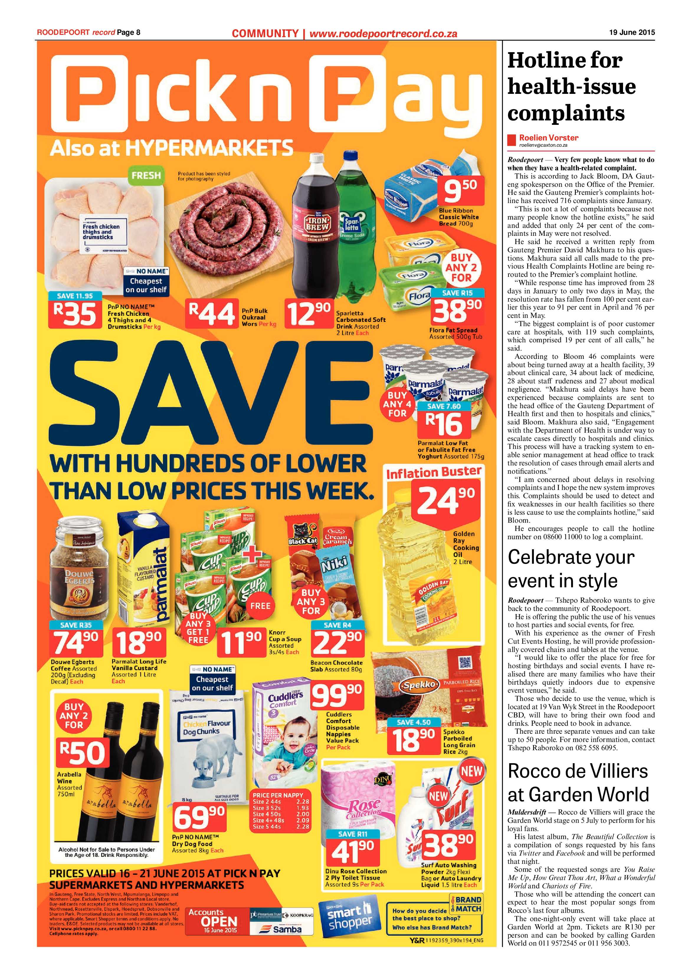 Roodepoort Record 19 June 2015 page 8