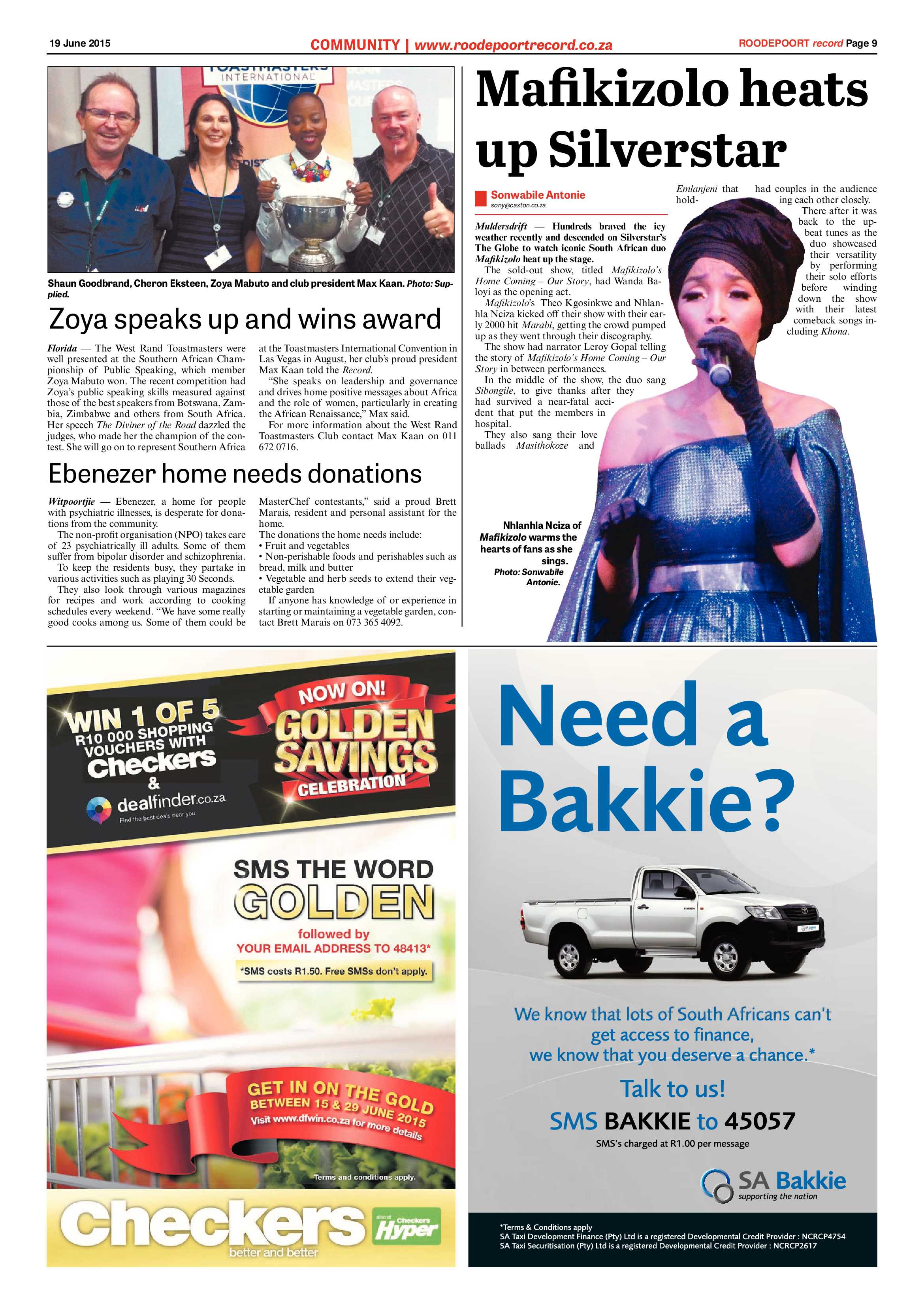 Roodepoort Record 19 June 2015 page 9