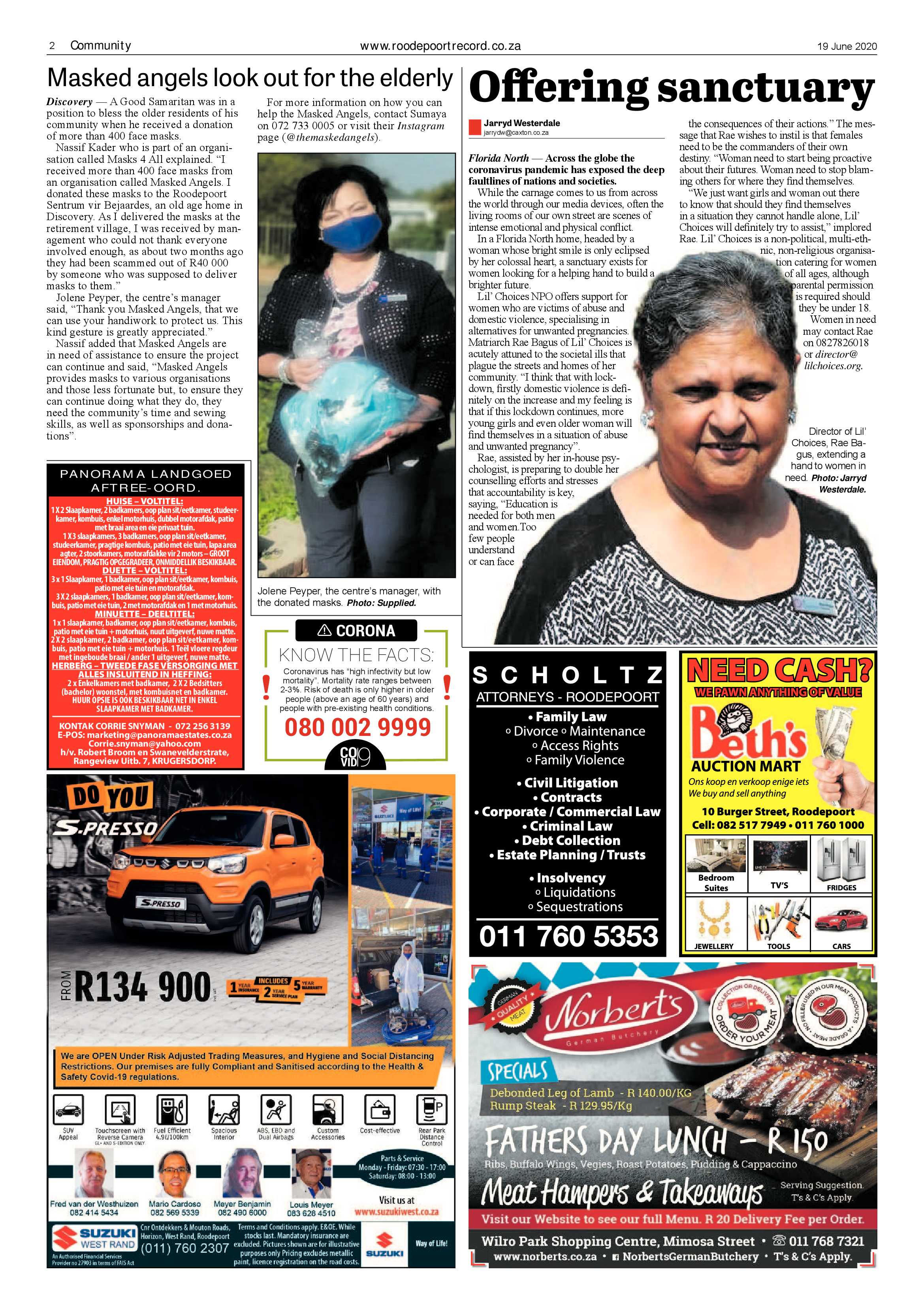Roodepoort Record 19 June 2020 page 2