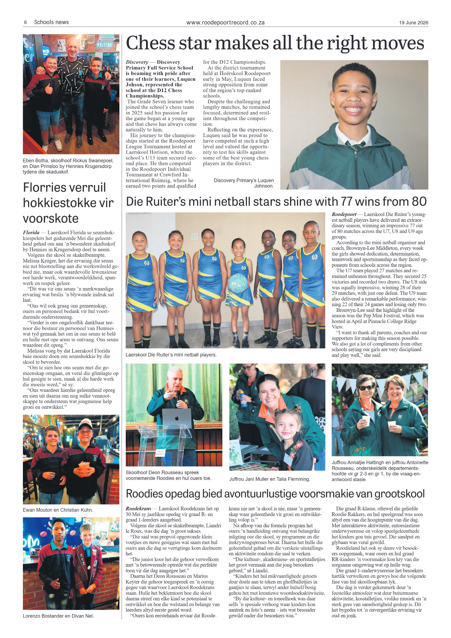 Roodepoort Record 19 June 2026 page 6