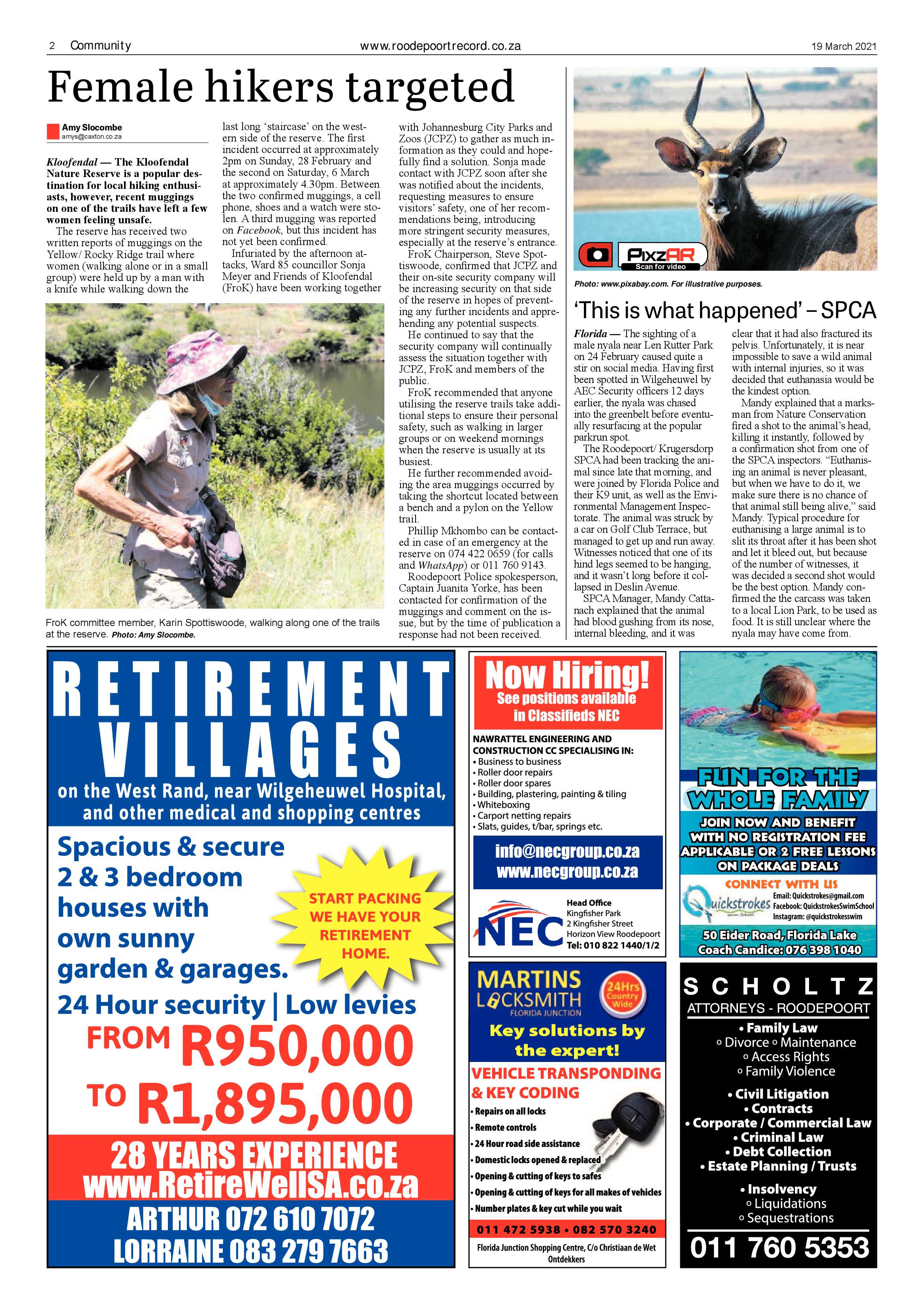 Roodepoort Record 19 March 2021 page 2