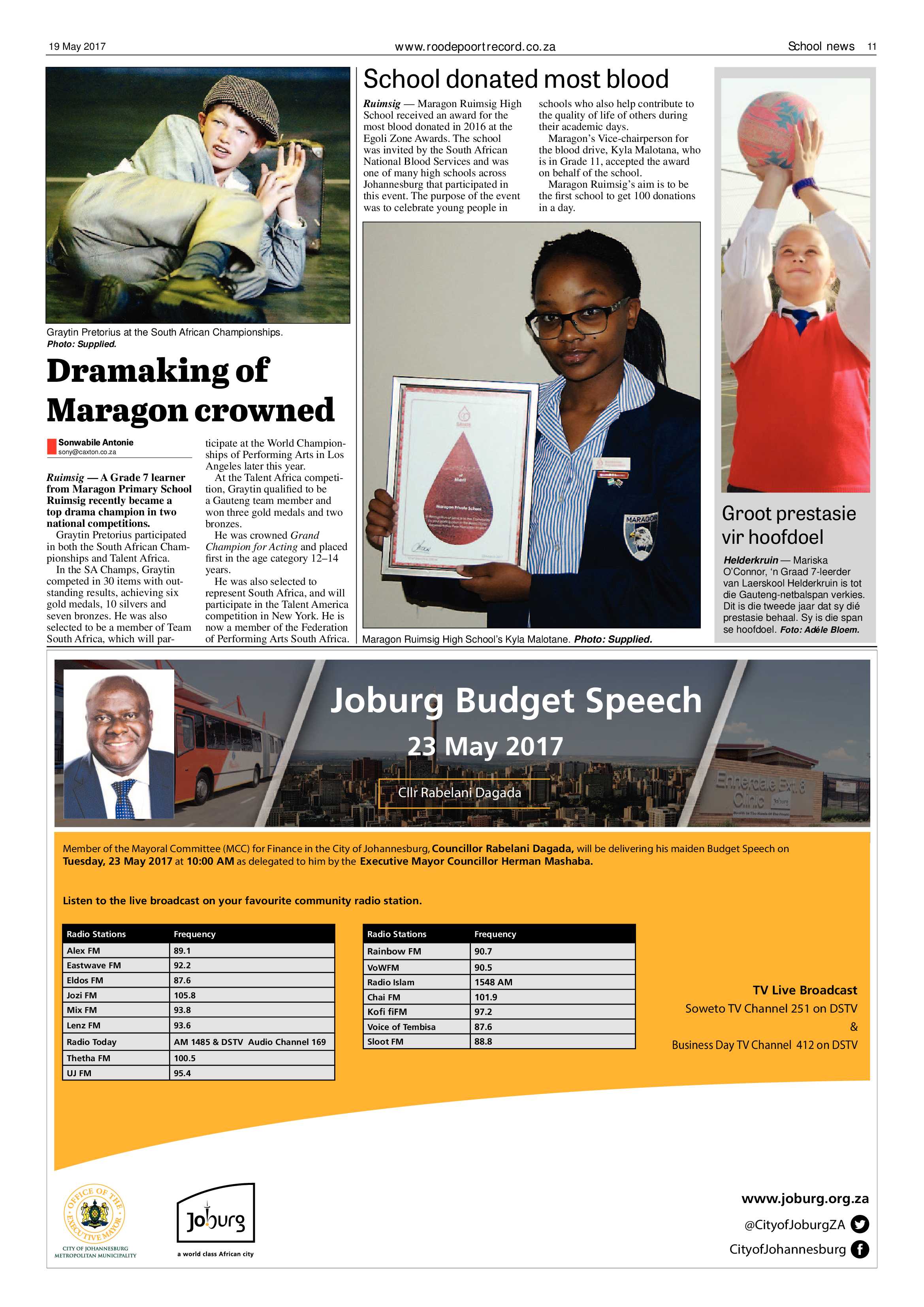 Roodepoort Record 19 May 2017 page 11