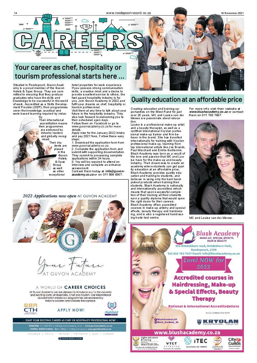 Roodepoort Record 19 November 2021 page 14