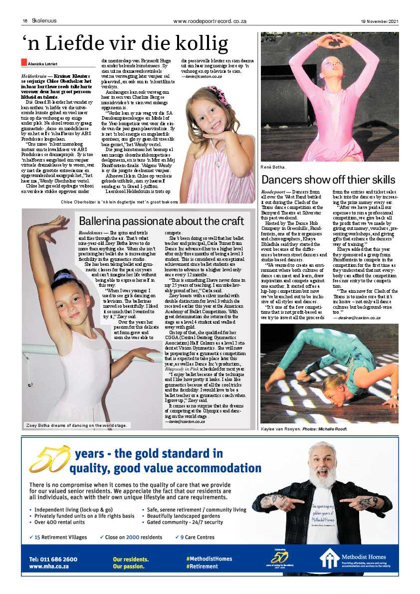 Roodepoort Record 19 November 2021 page 16