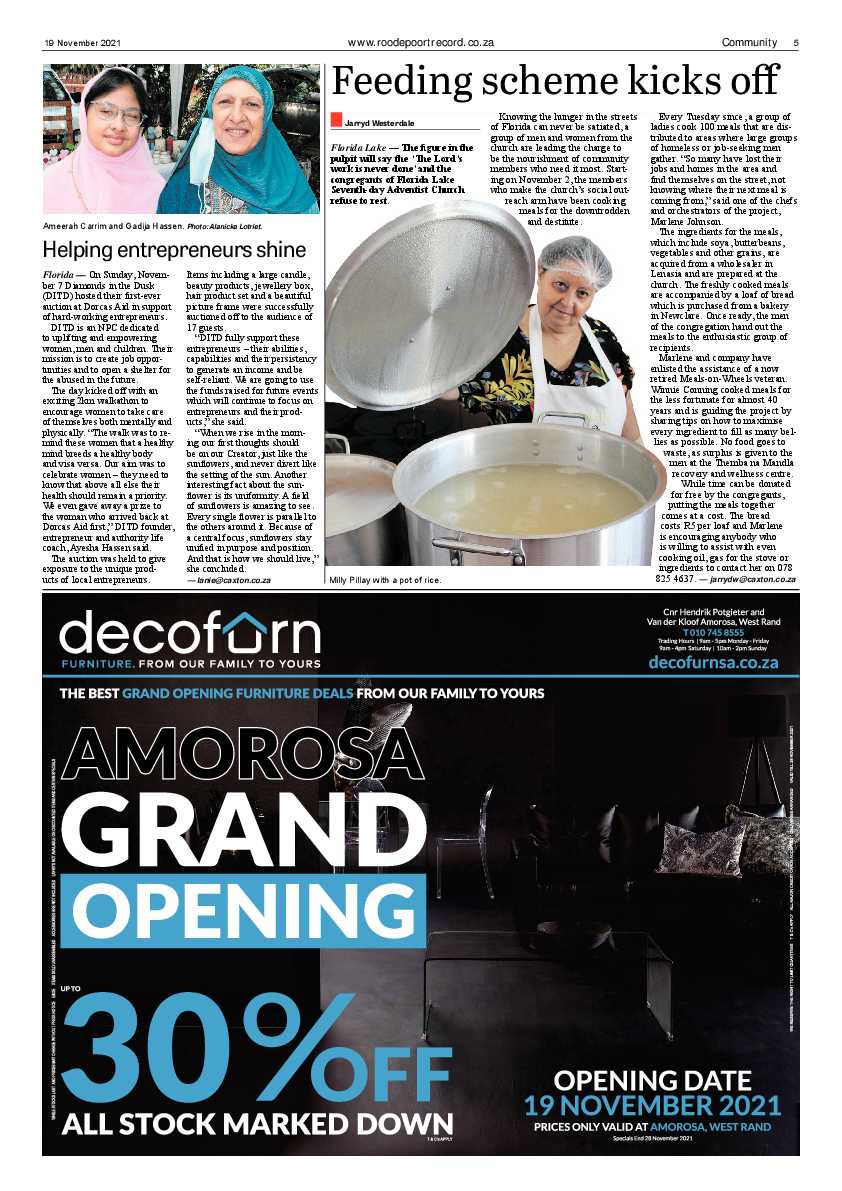 Roodepoort Record 19 November 2021 page 5
