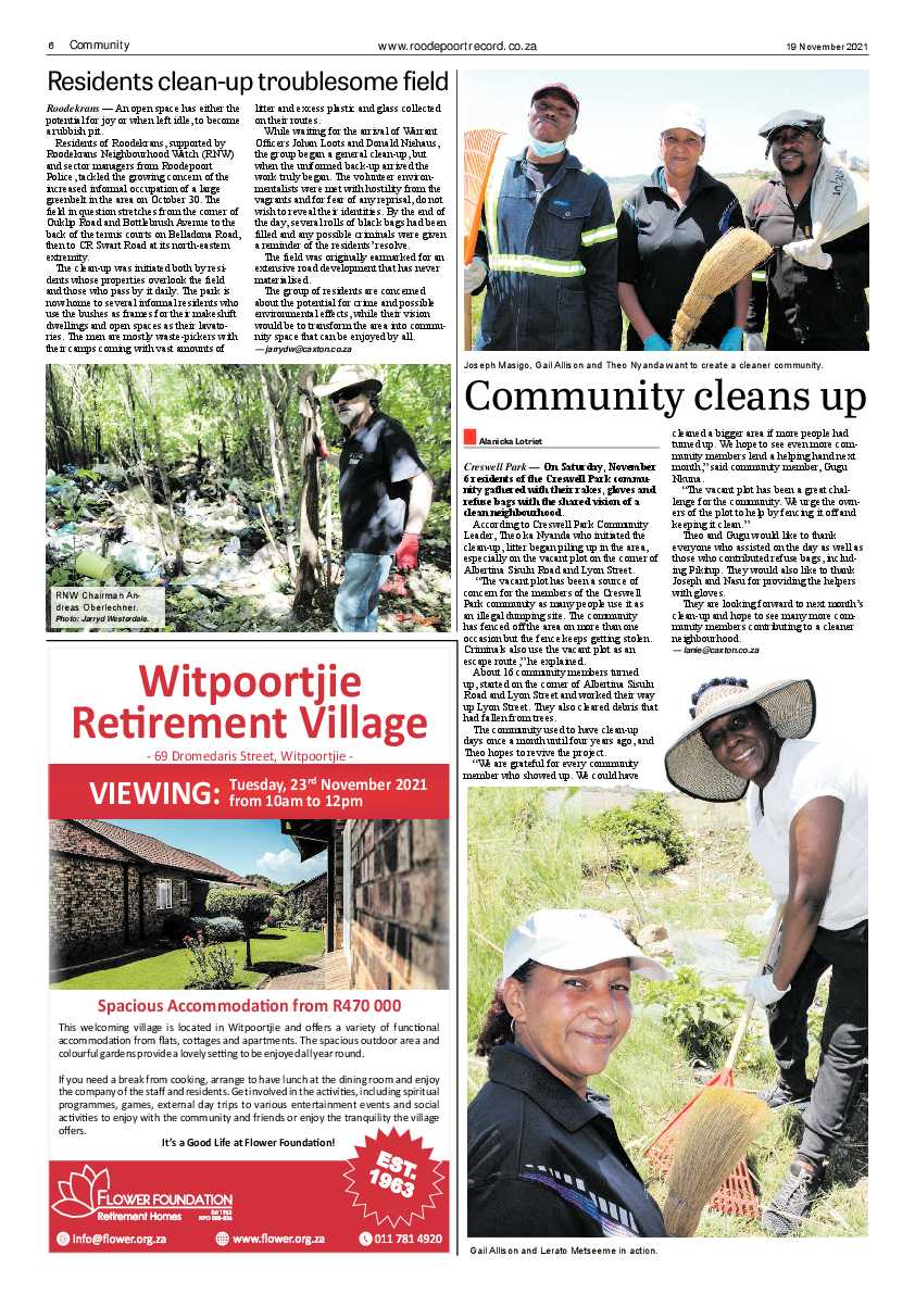 Roodepoort Record 19 November 2021 page 6
