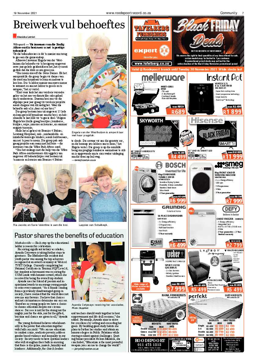 Roodepoort Record 19 November 2021 page 7