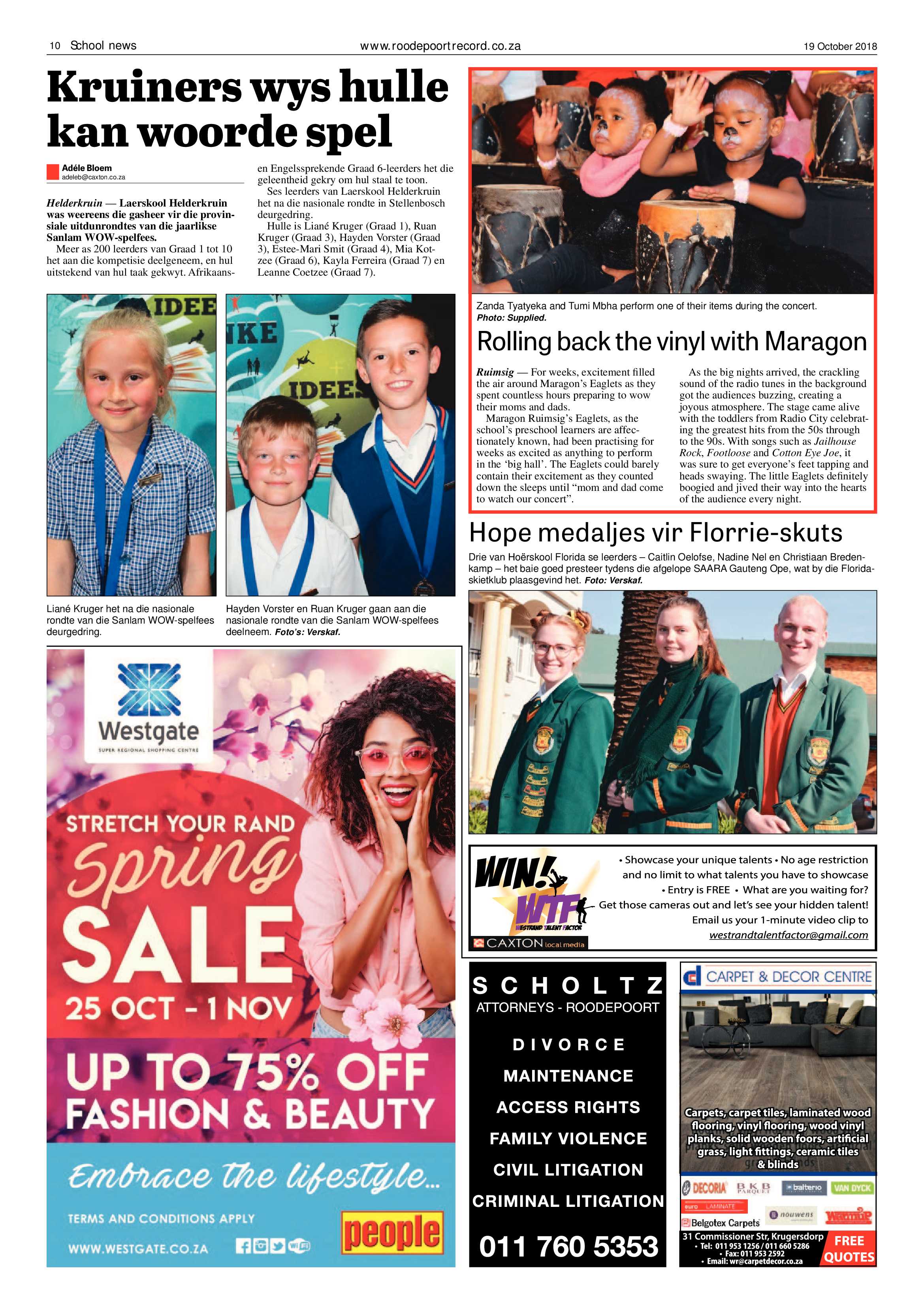 Roodepoort Record 19 October 2018 page 10