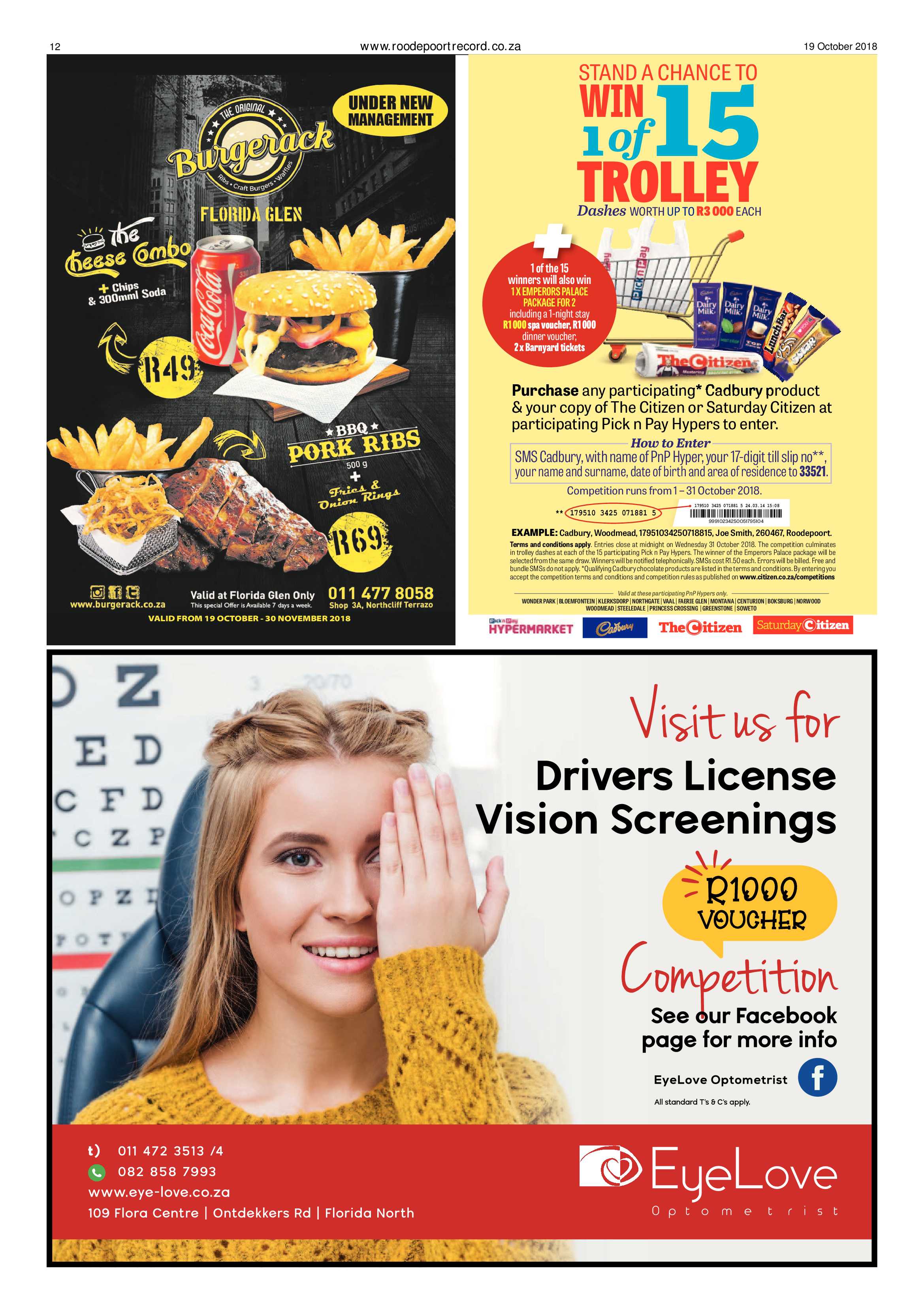 Roodepoort Record 19 October 2018 page 12