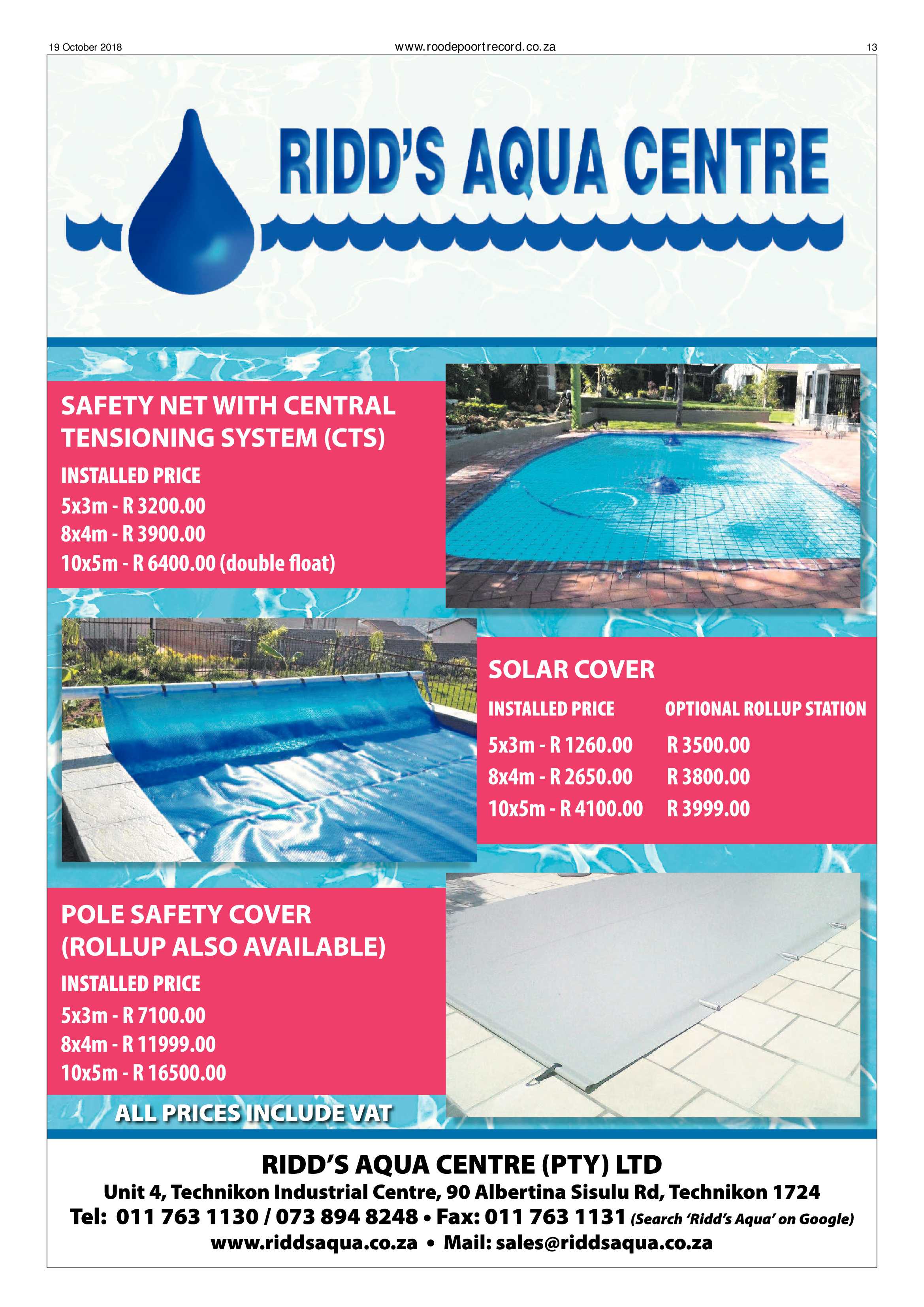 Roodepoort Record 19 October 2018 page 13