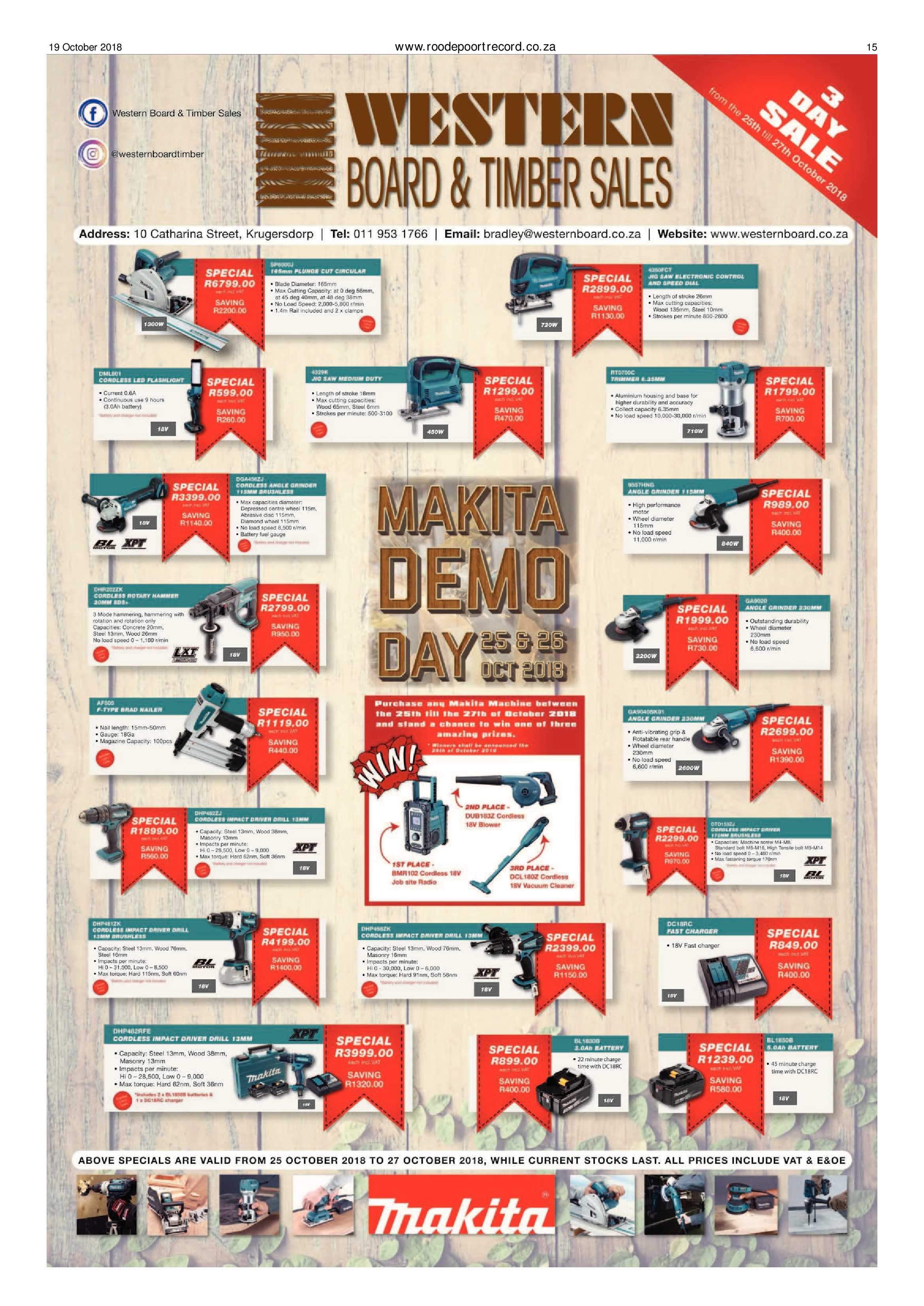 Roodepoort Record 19 October 2018 page 15