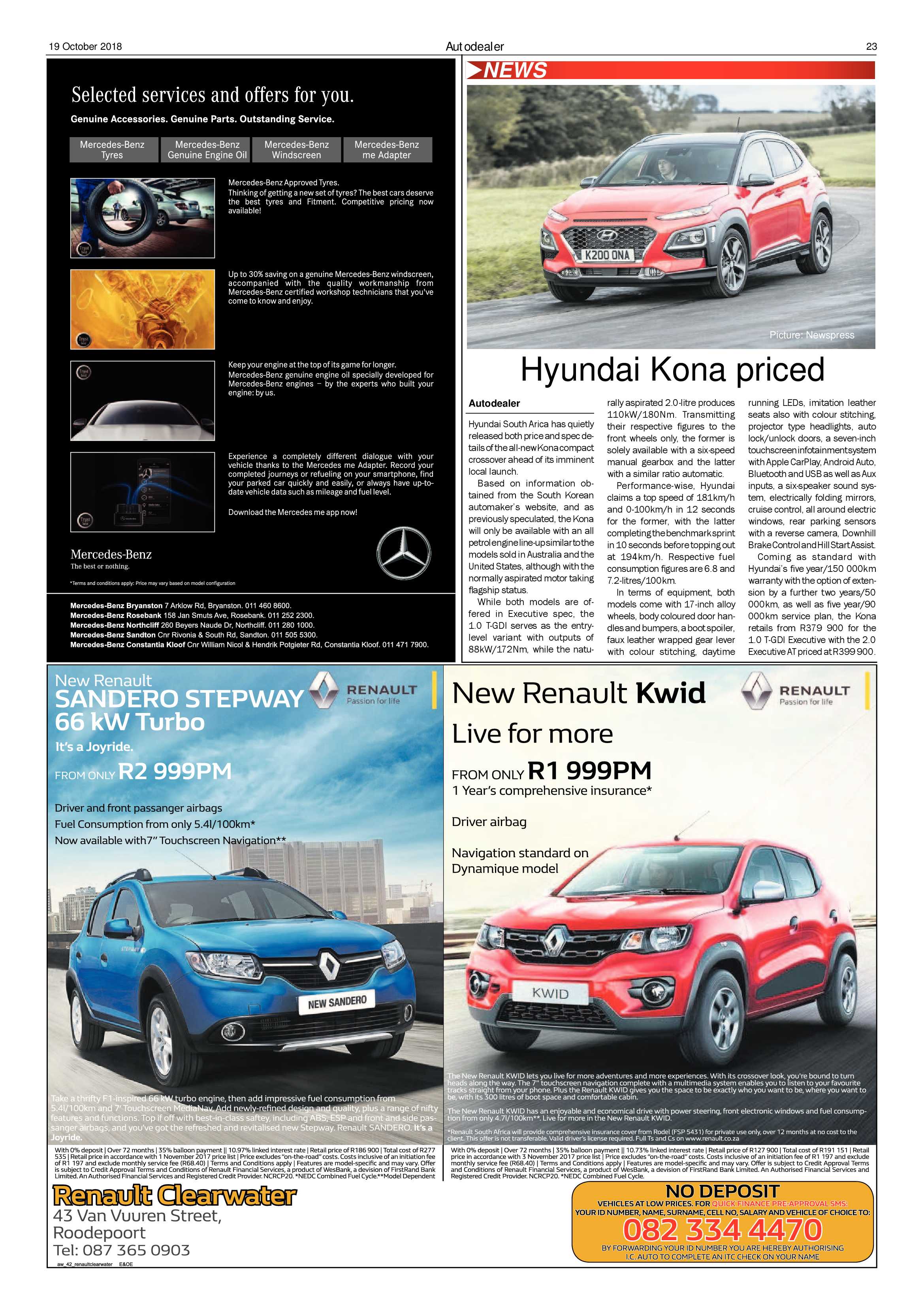 Roodepoort Record 19 October 2018 page 23