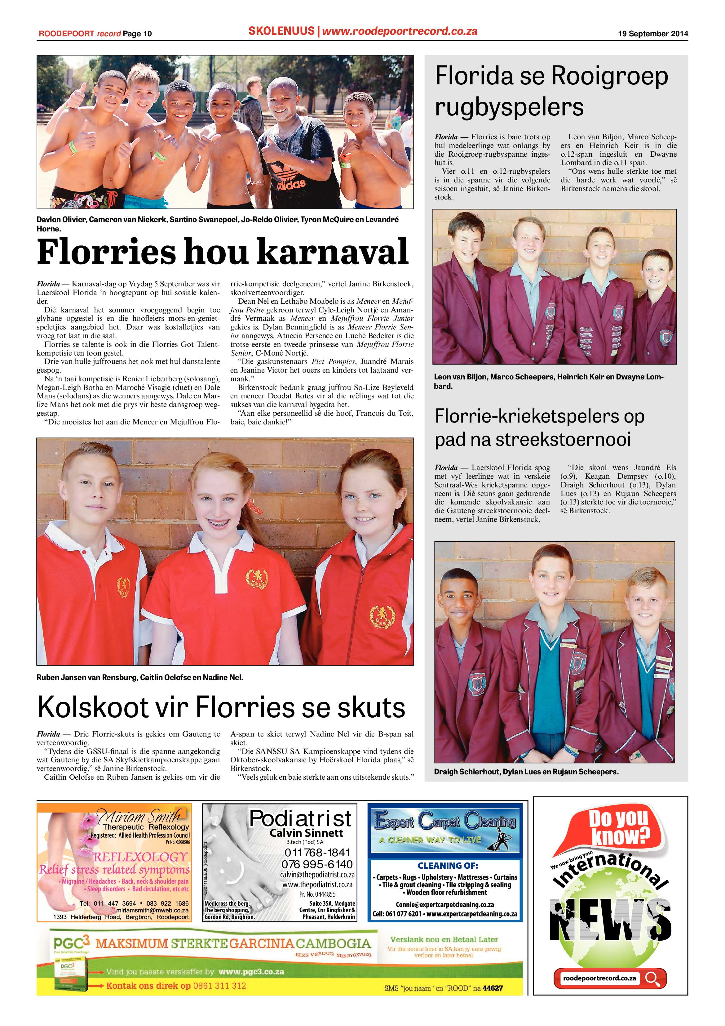 Roodepoort Record 19 September 2014 page 10