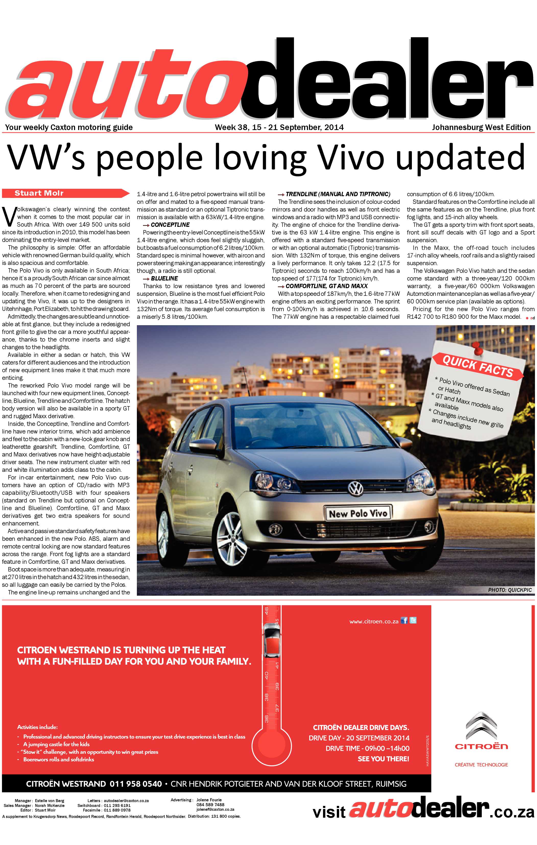 Roodepoort Record 19 September 2014 page 21