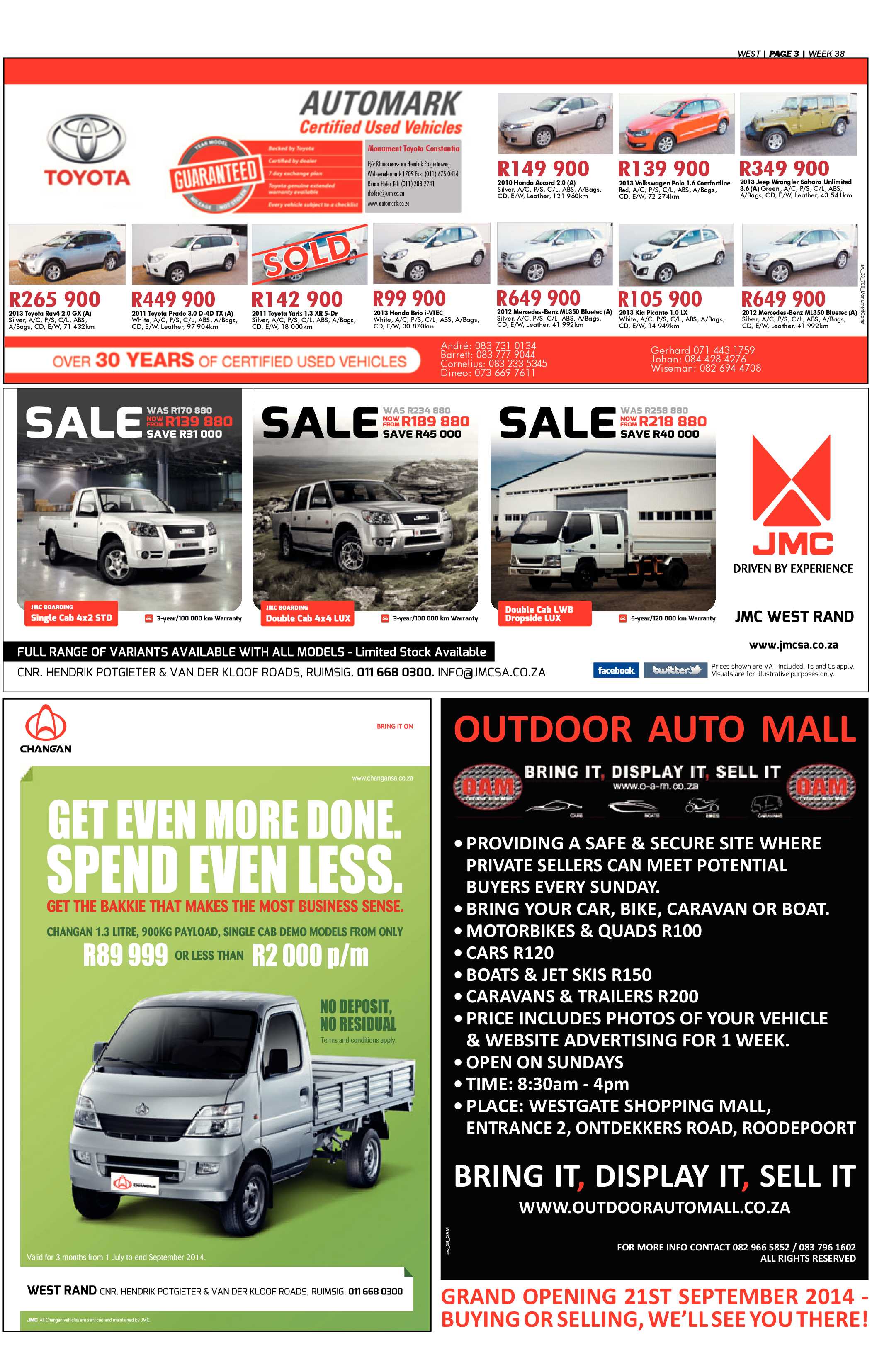 Roodepoort Record 19 September 2014 page 23